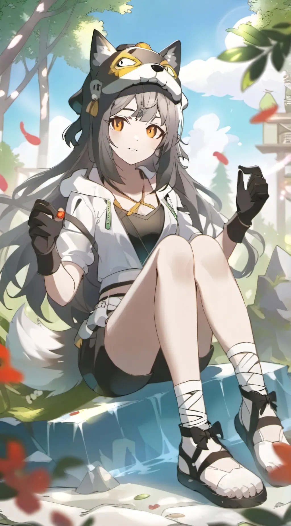 ai character: ruby background