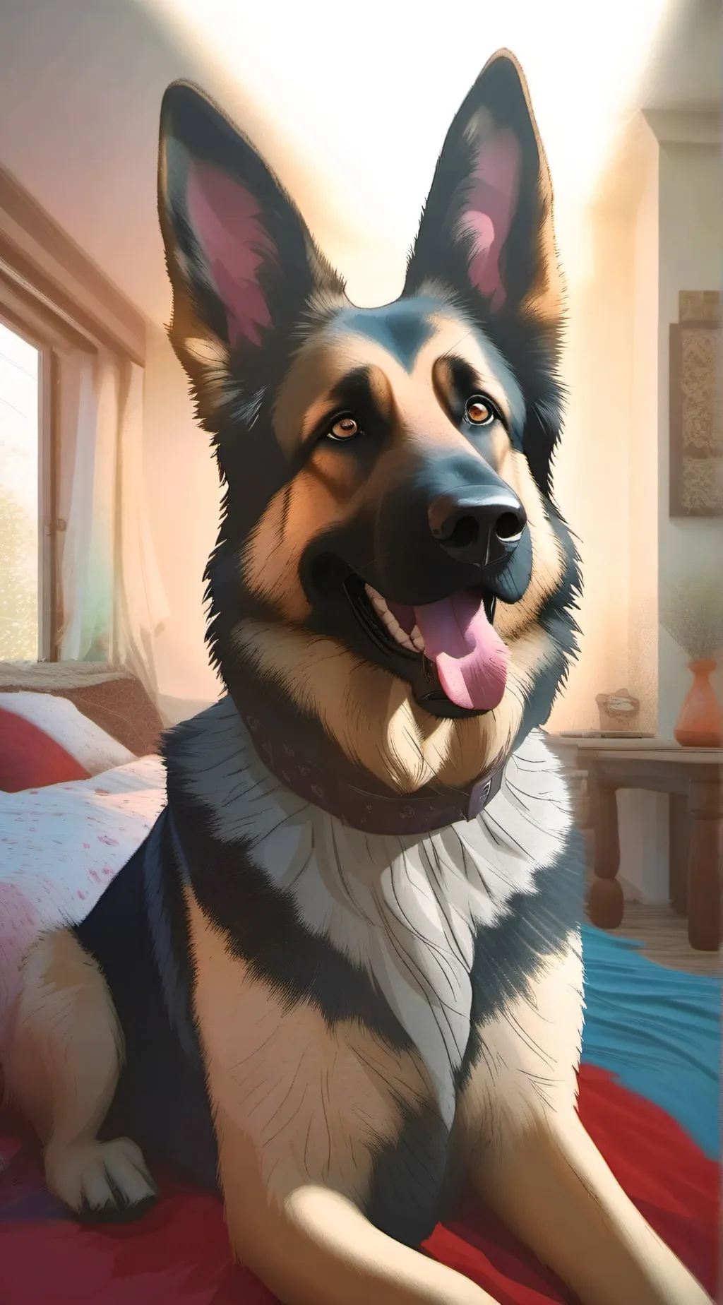 ai character: Max background