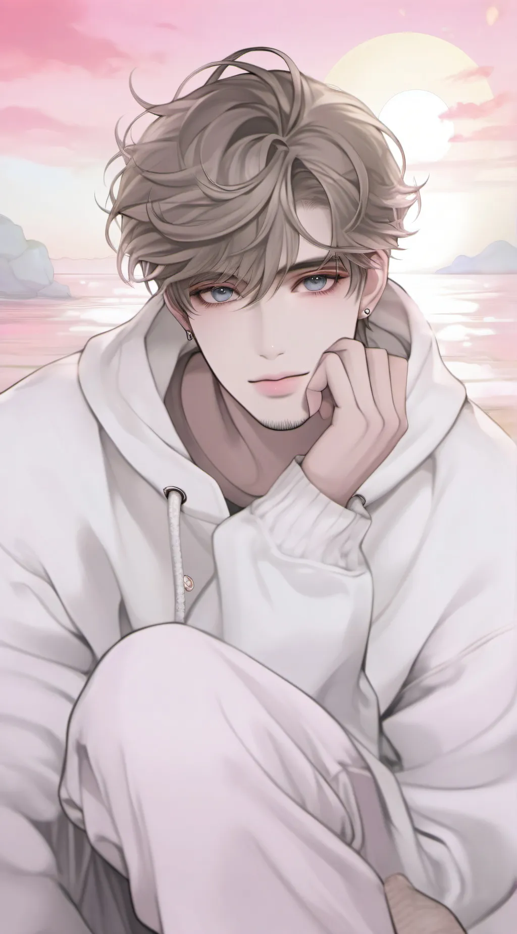 ai character: Unbothered background