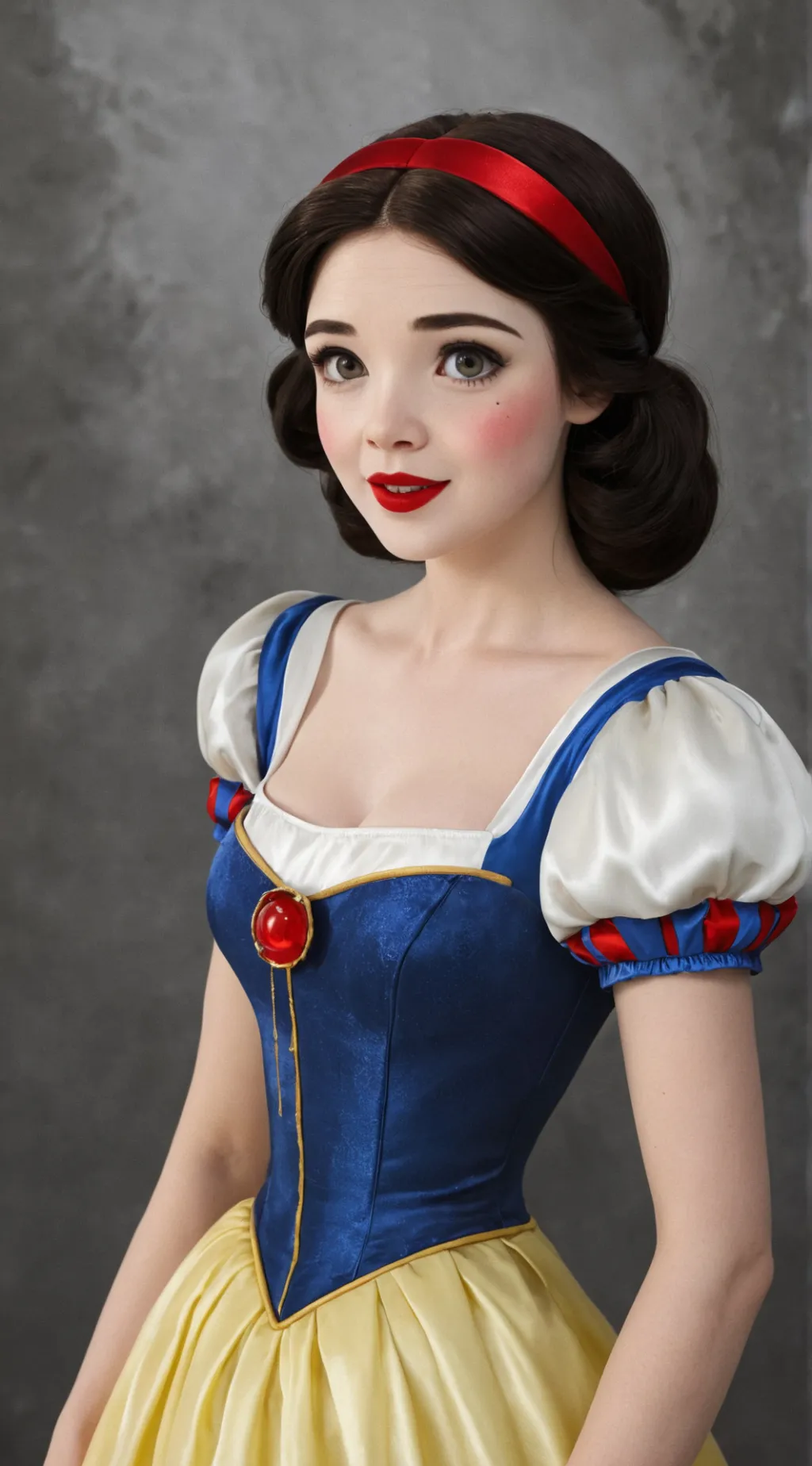 ai character: snow white  background