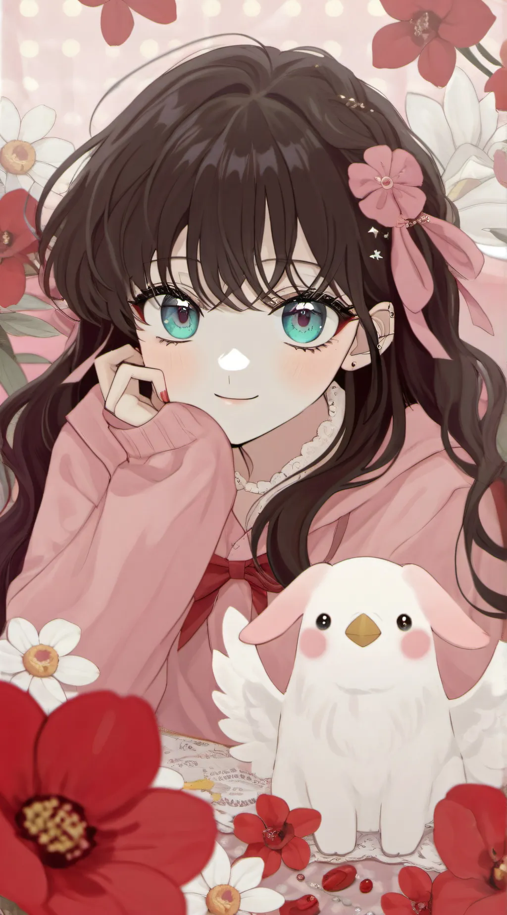 ai character: Annabelle  background