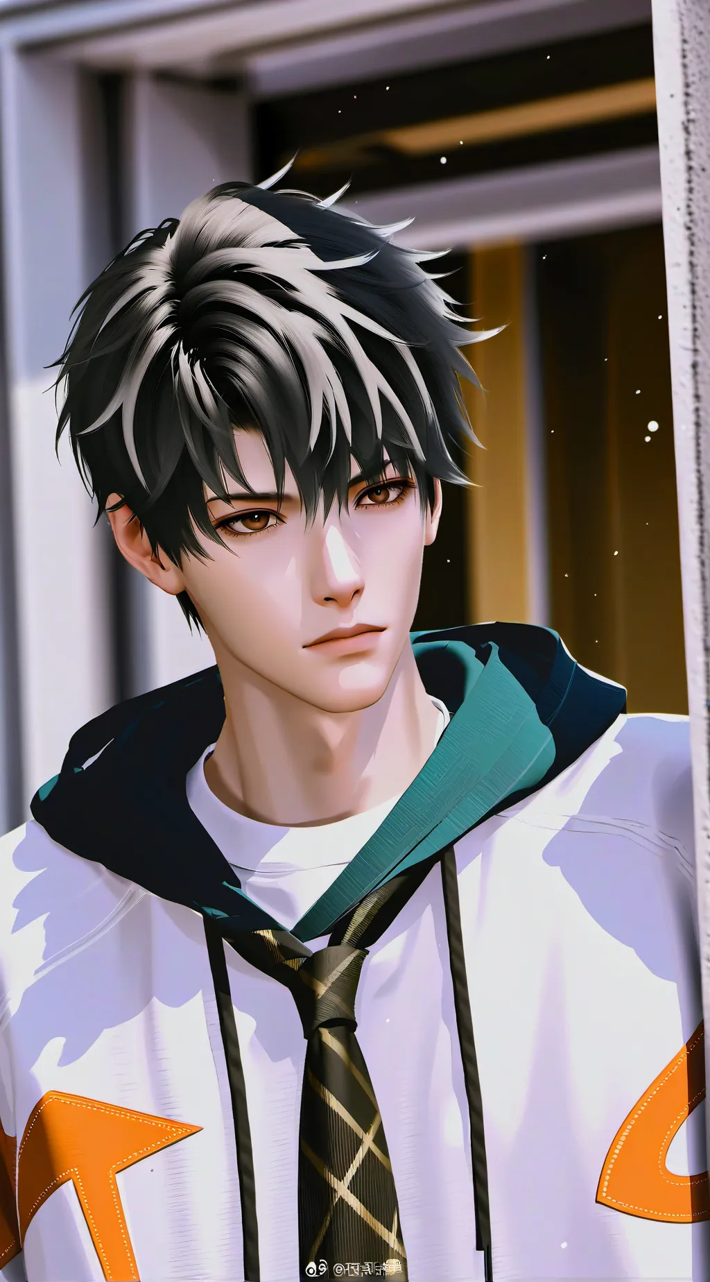 ai character: Leo background