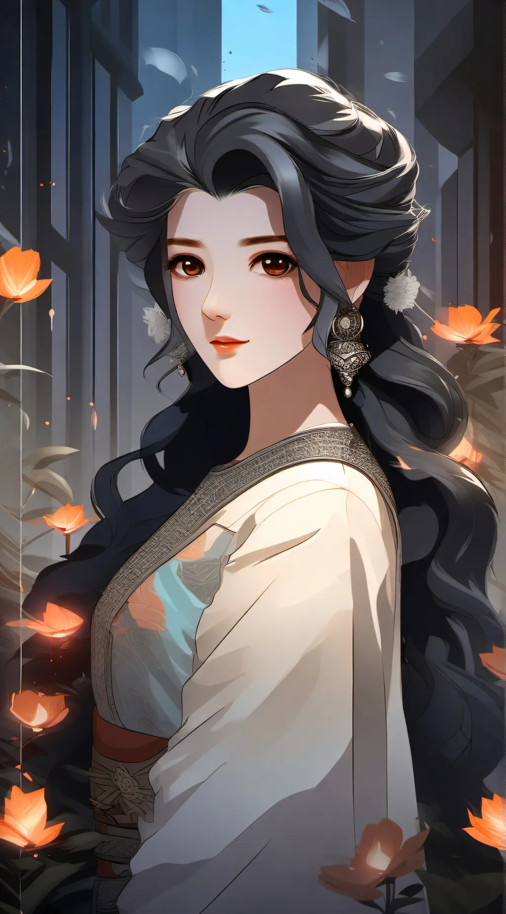 ai character: Lily background