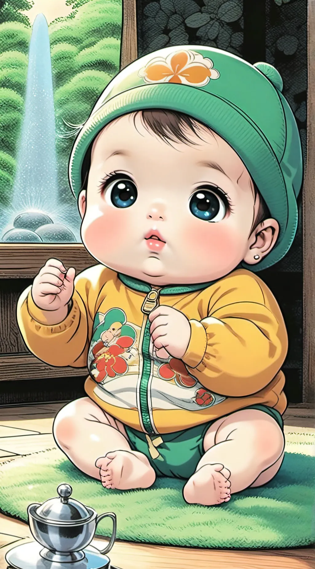 ai character: Lily background