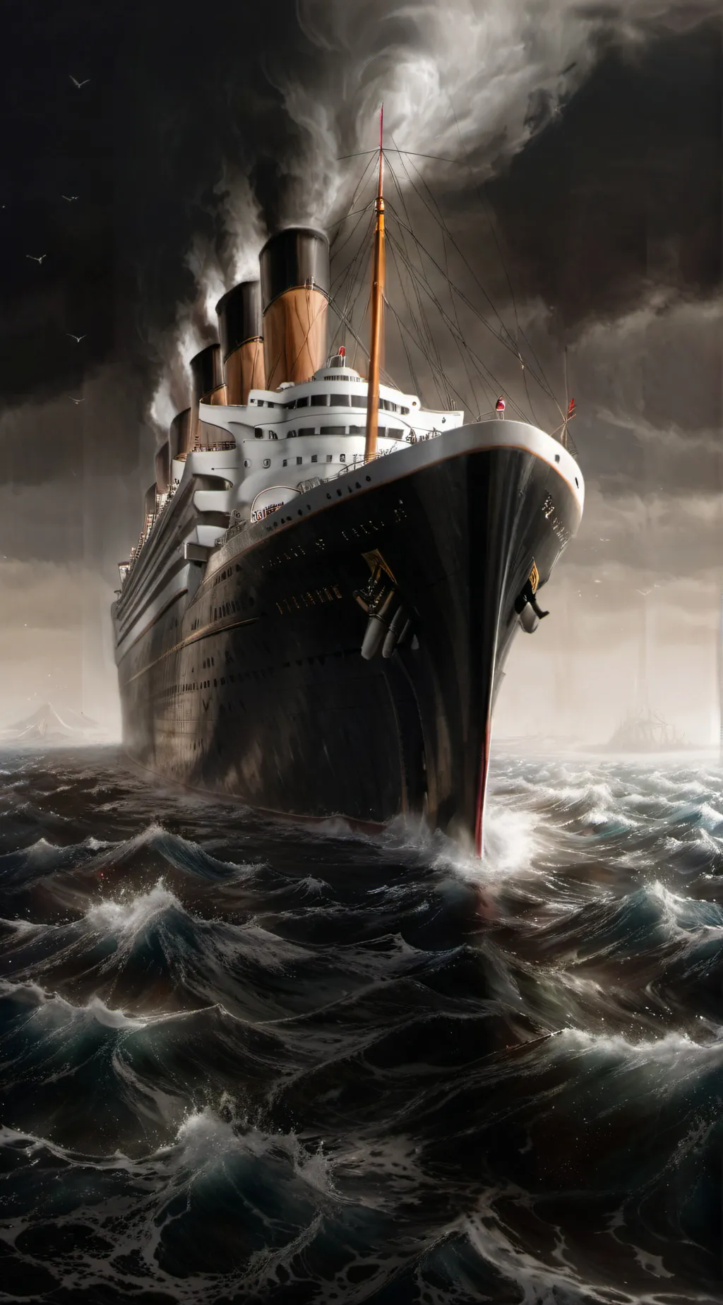ai character: titanic 2 background