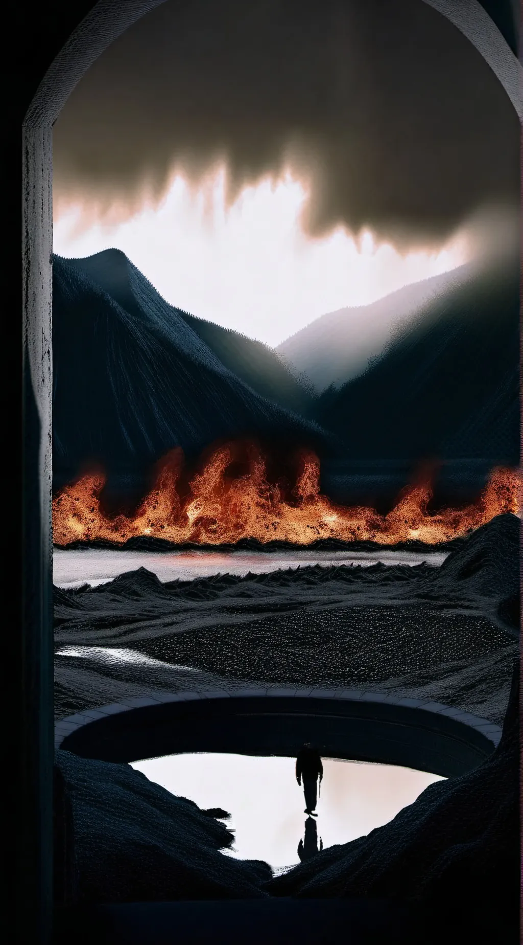 ai character: radioapple background