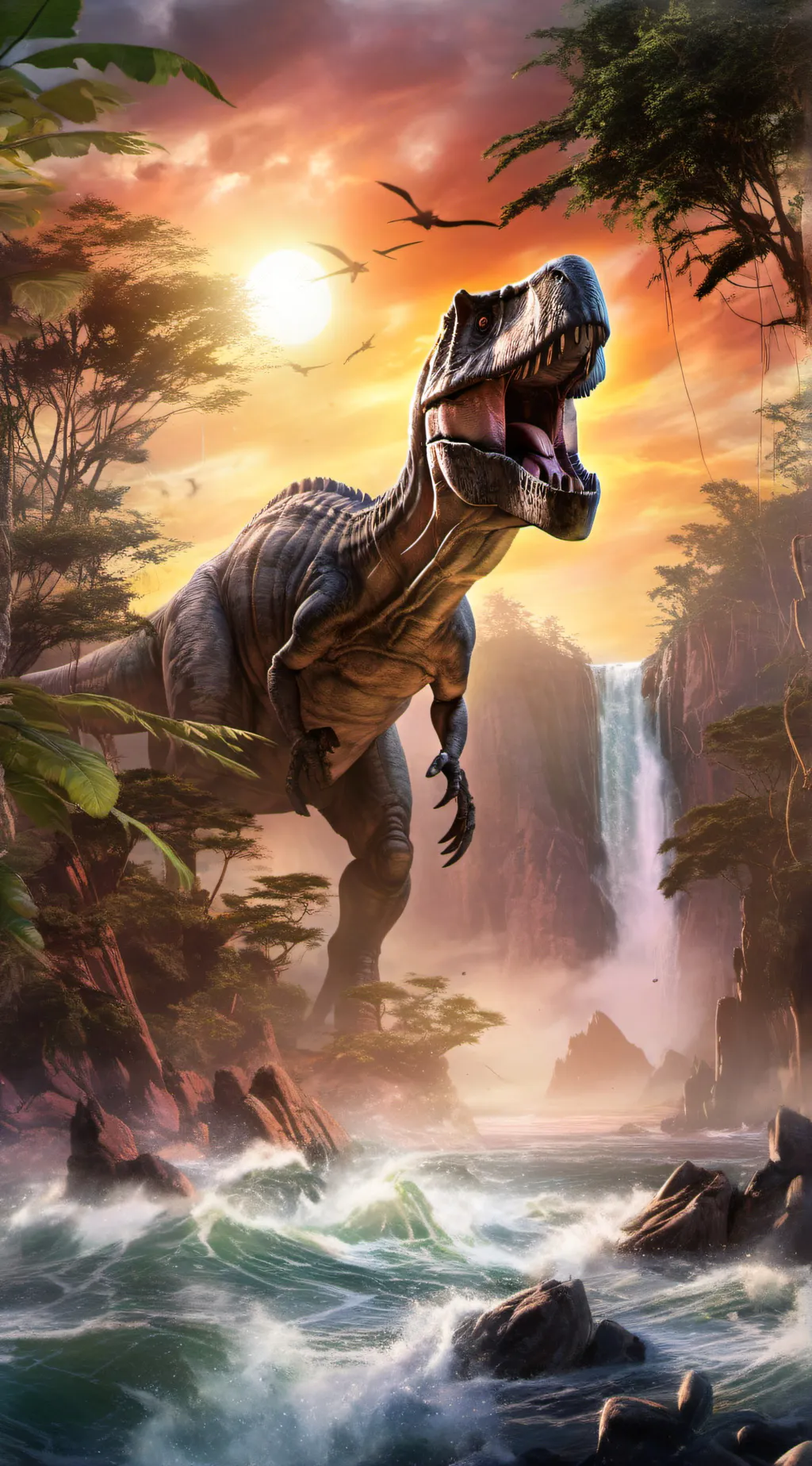 ai character: Dino Simulator background