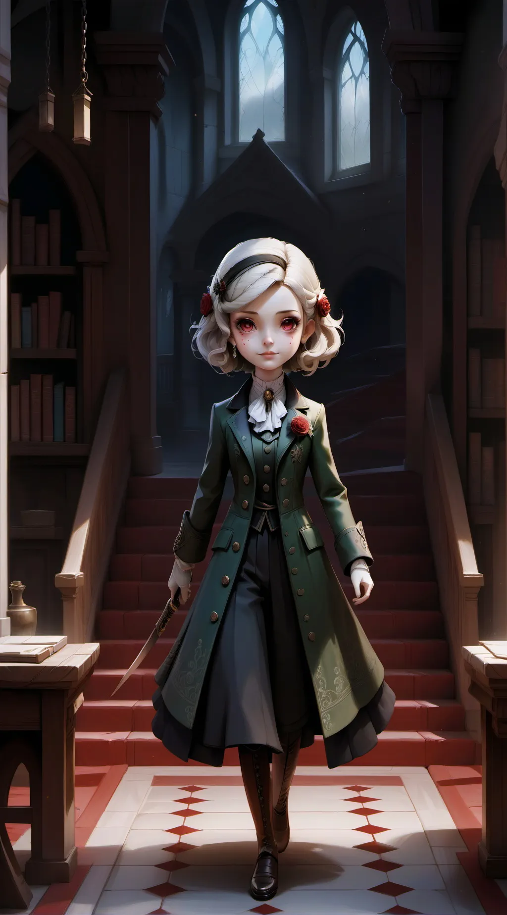 ai character: ARE YOU PICK ME TE background