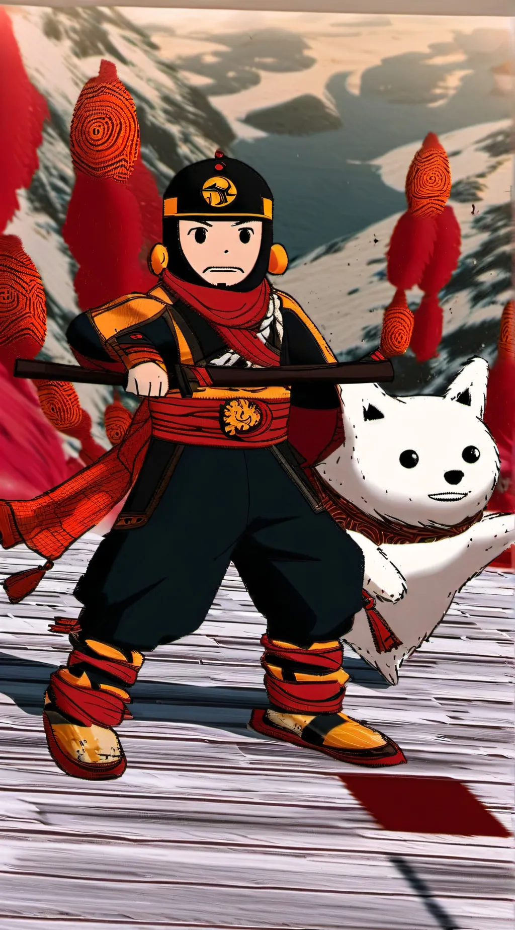 ai character: roy background