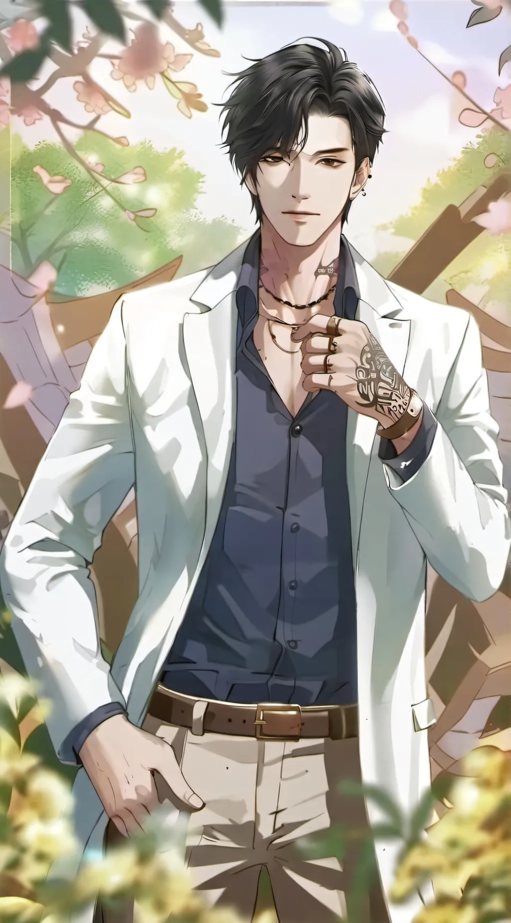 ai character: zane background