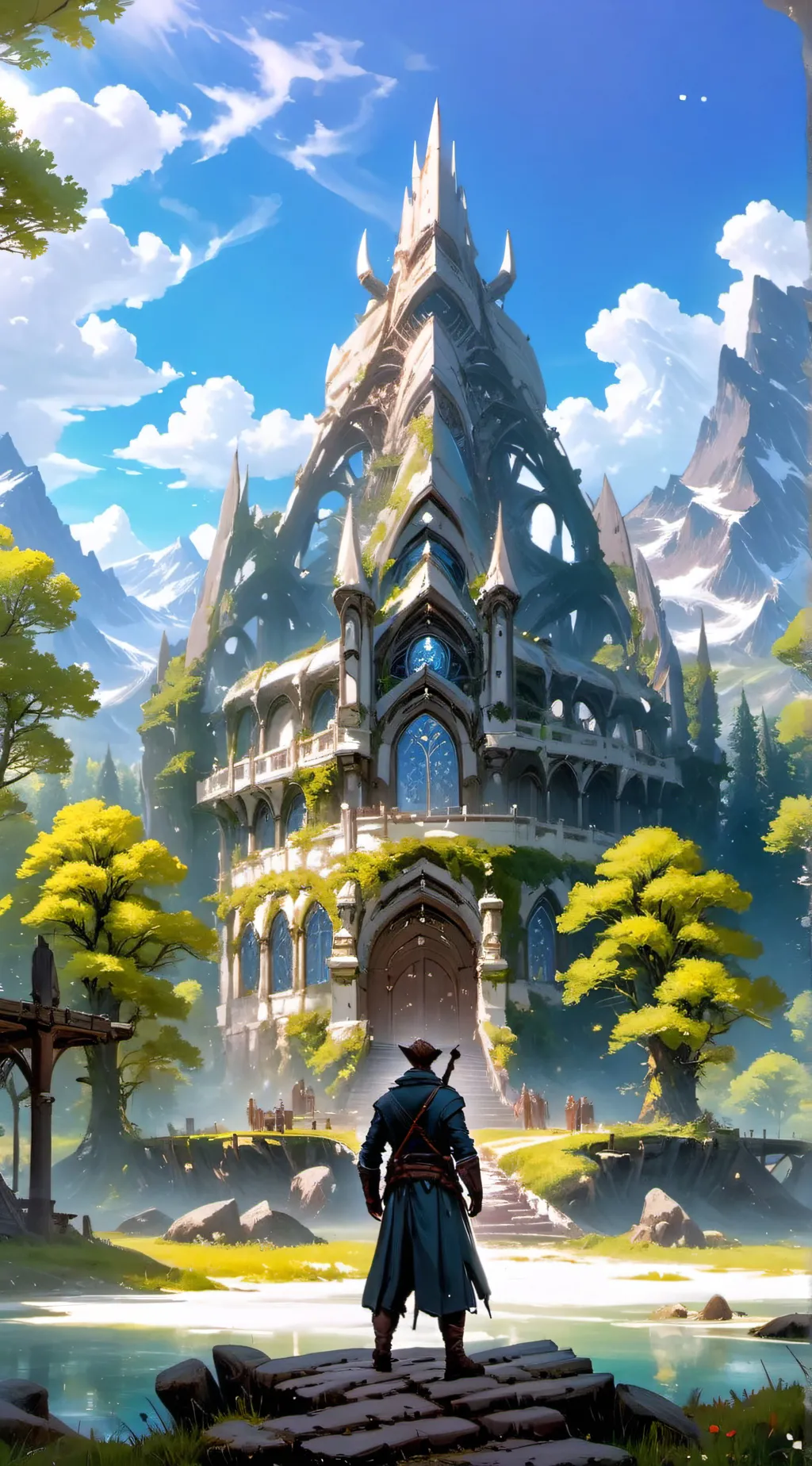 ai character: Adventurer Sim background
