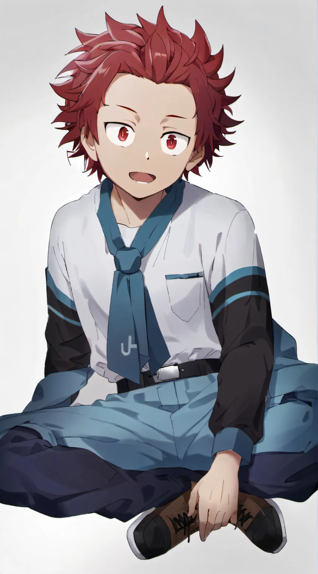 ai character: Eijiro Kirishima background