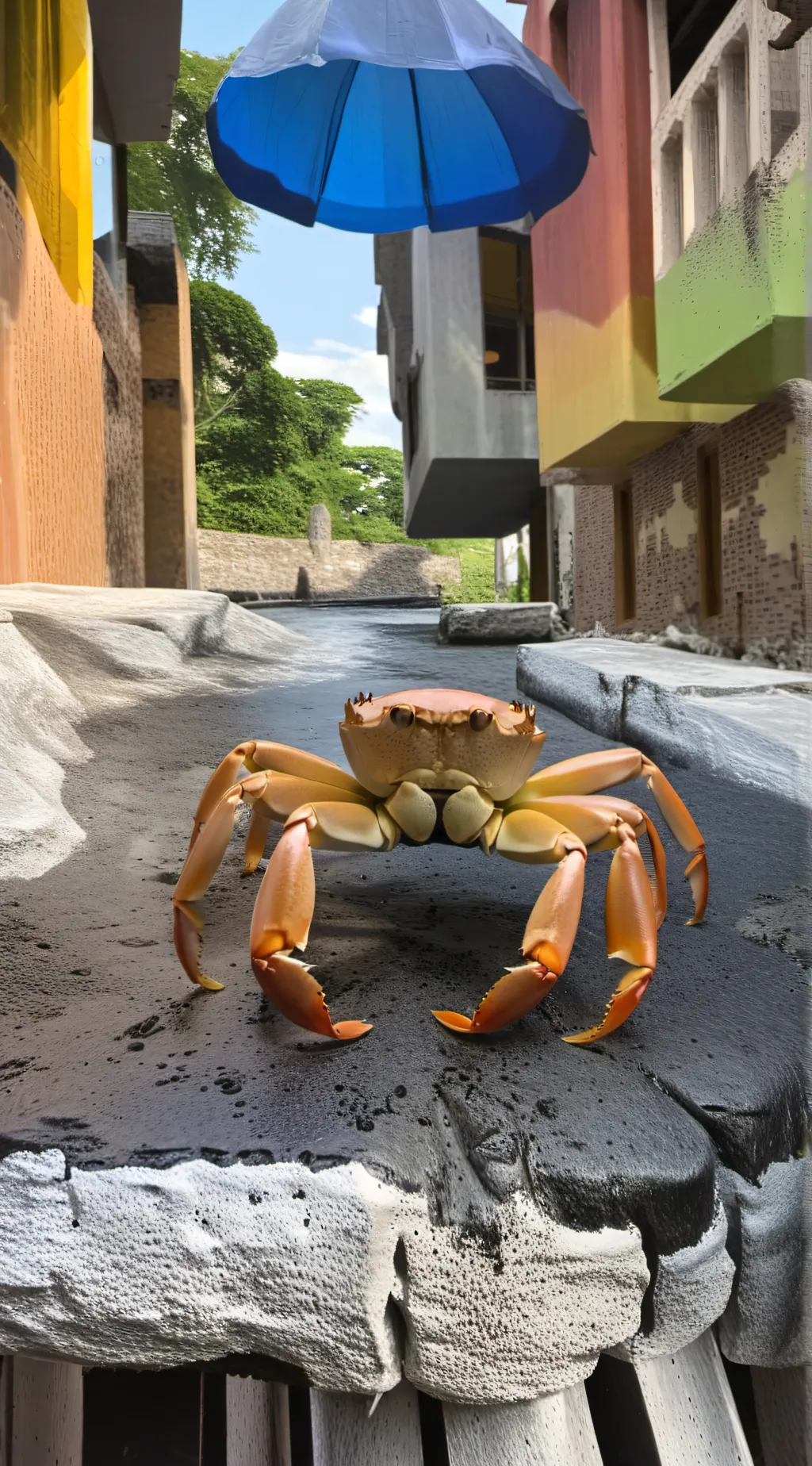 ai character: Head crab background