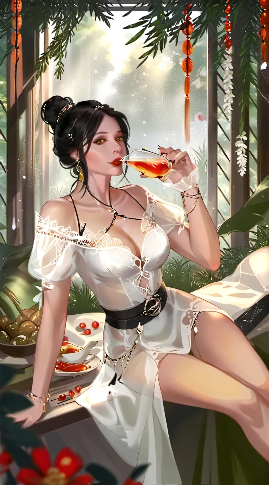 ai character: Leyna Inu background