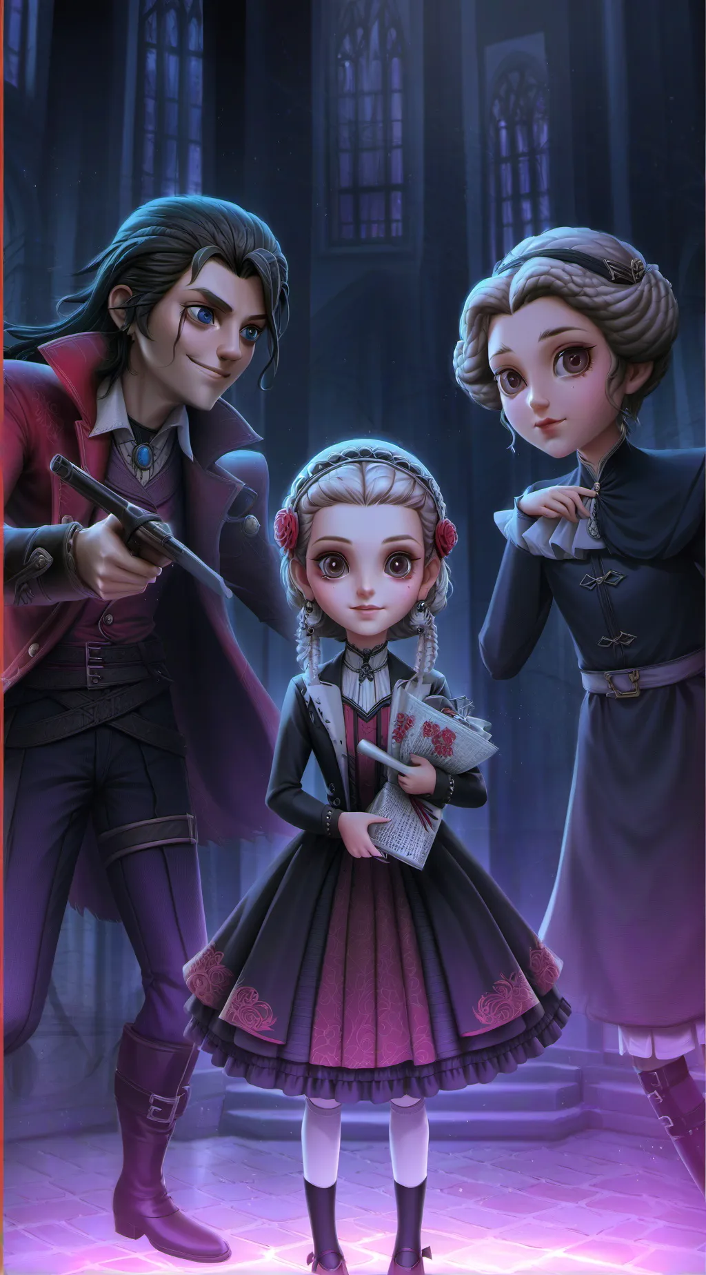 ai character: Caroline background