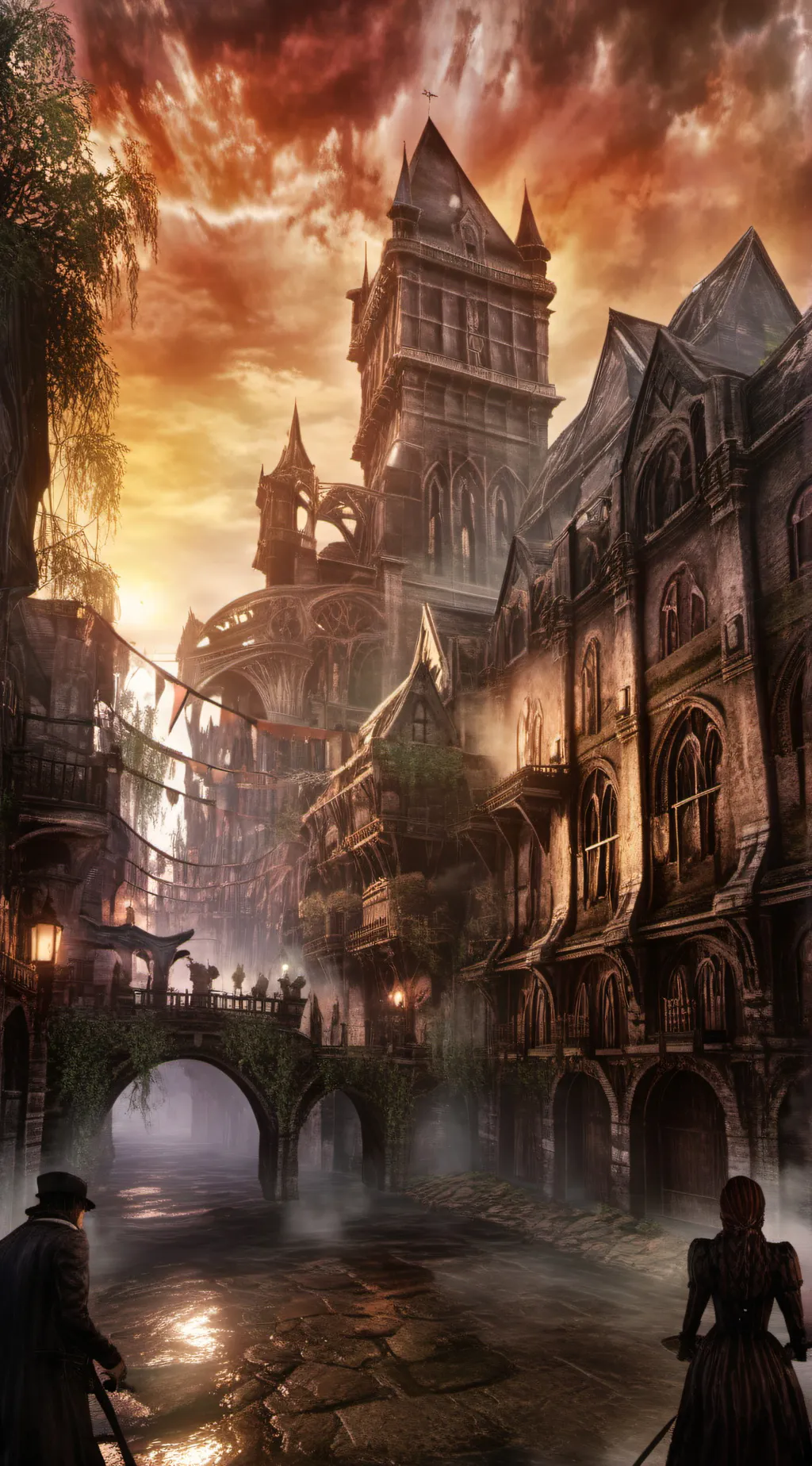 ai character: Bloodborne background