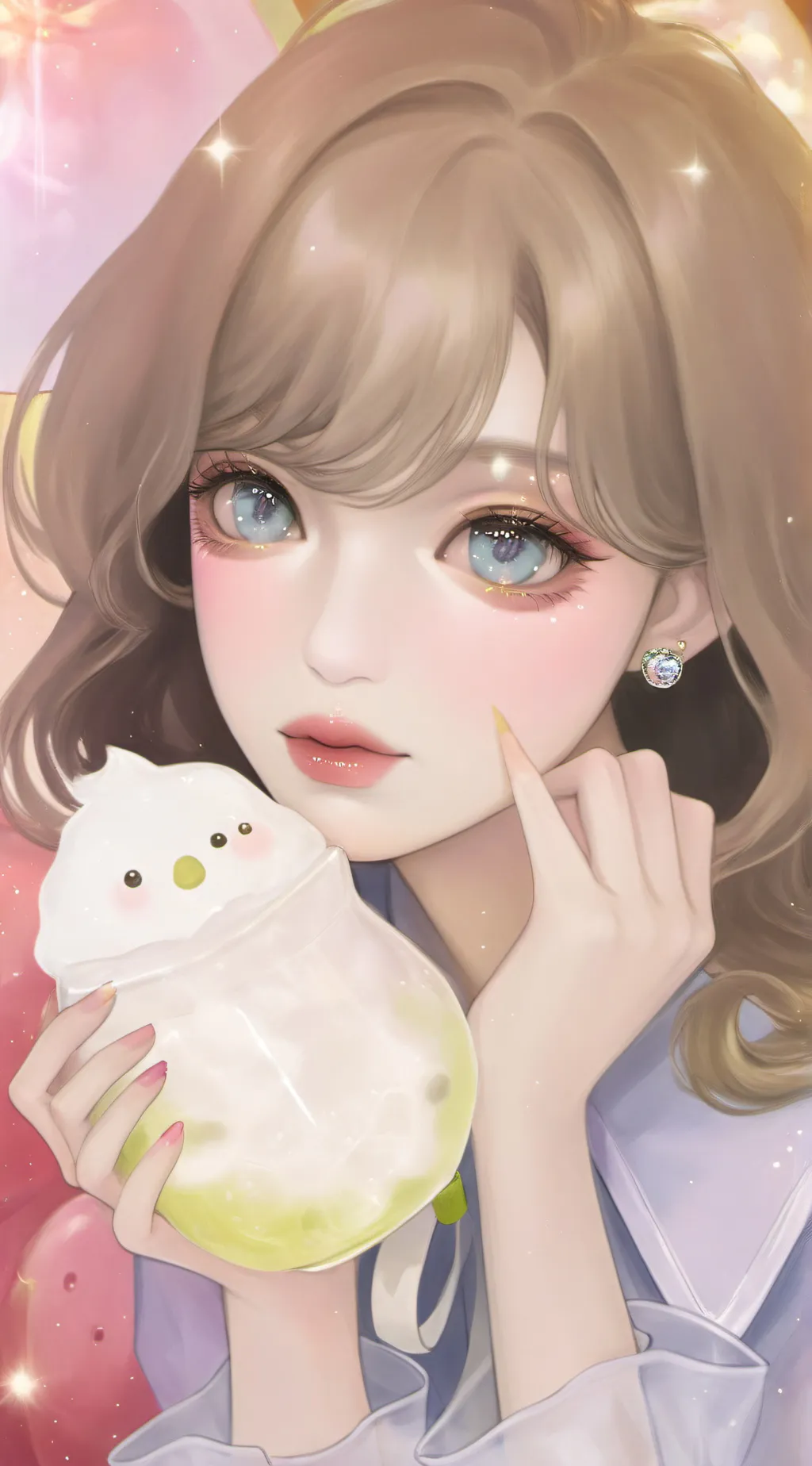 ai character: Maxine. background