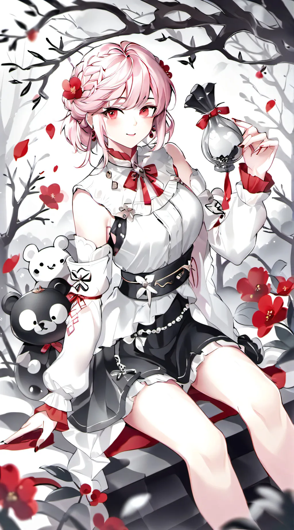 ai character:  lia background
