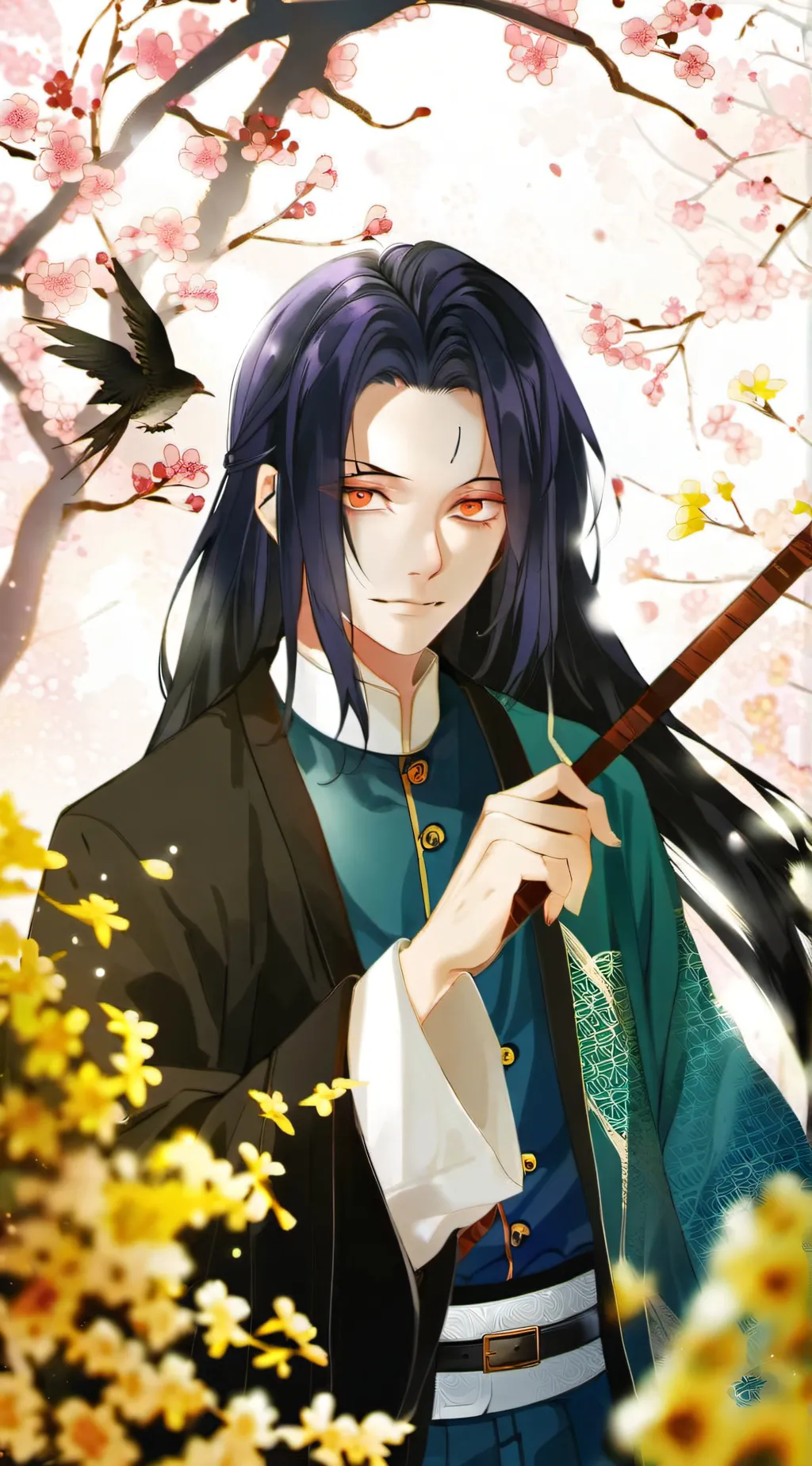 ai character: kagaya background