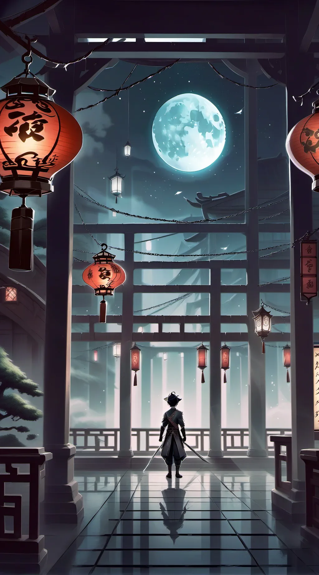 ai character: ❔ background