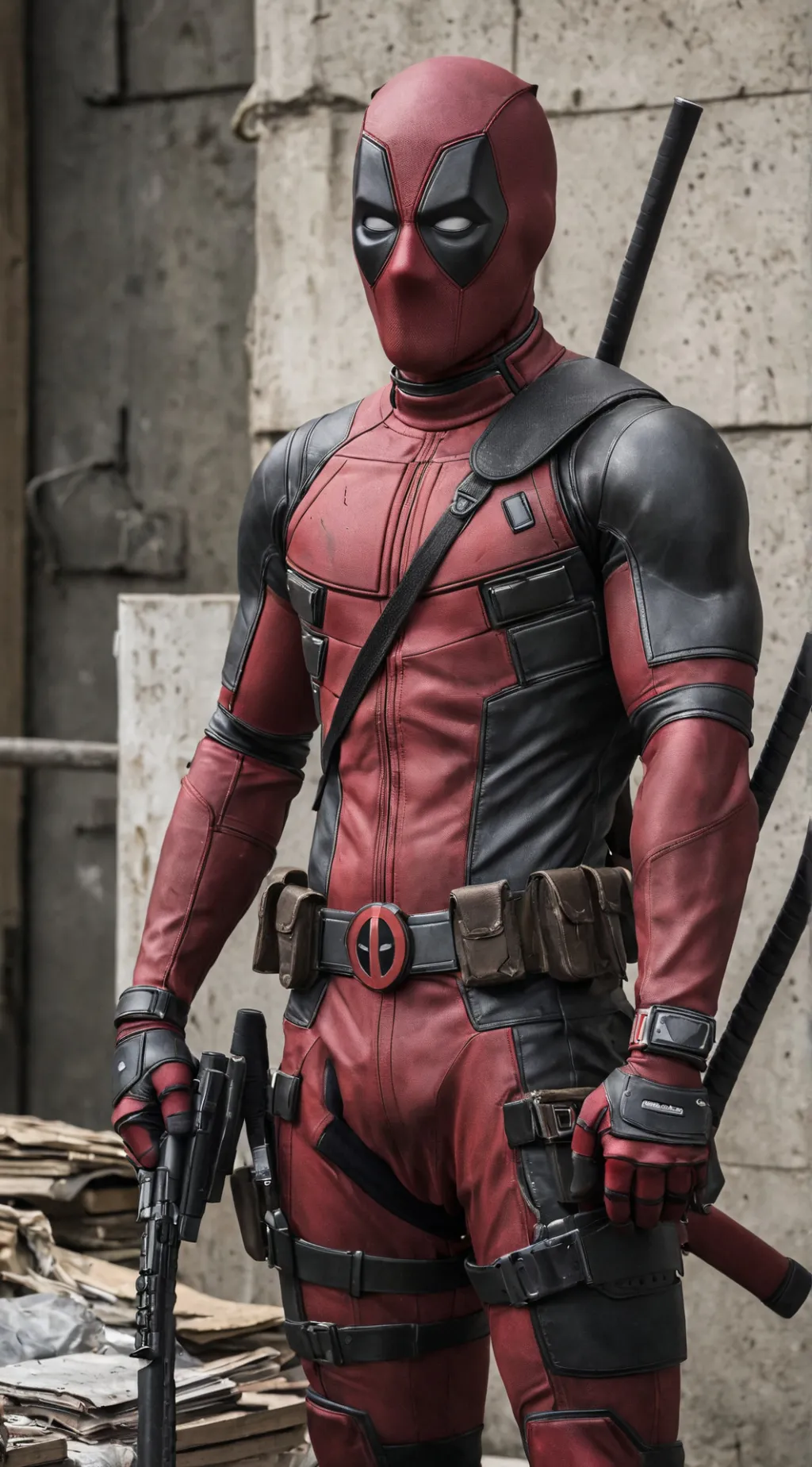 ai character: Deadpool background
