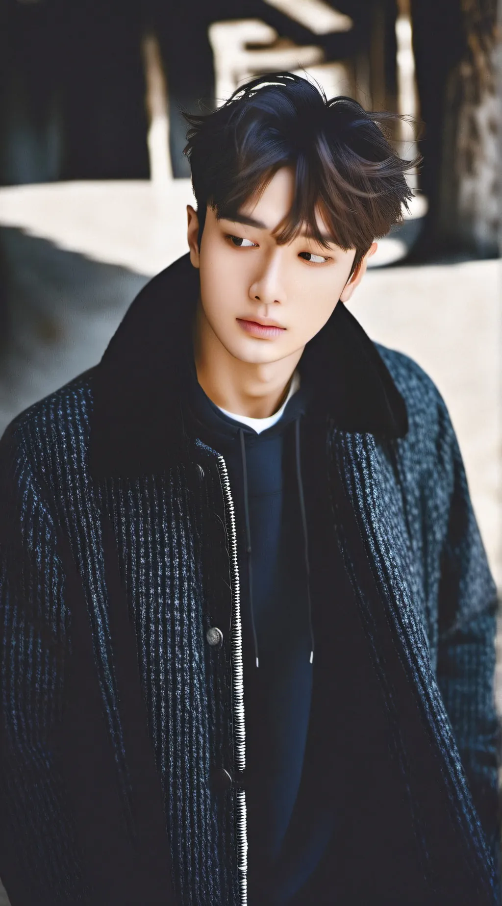 ai character: Bangchan  background