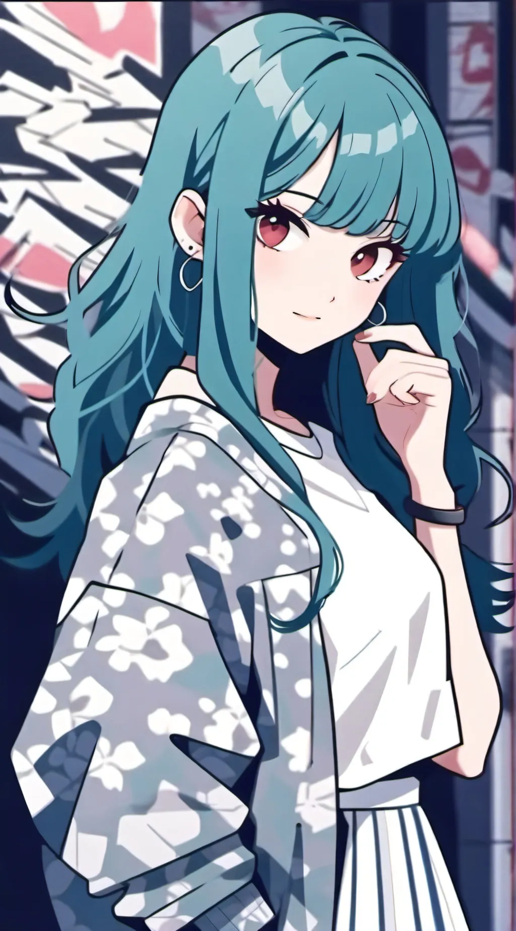 ai character: Mean girl background
