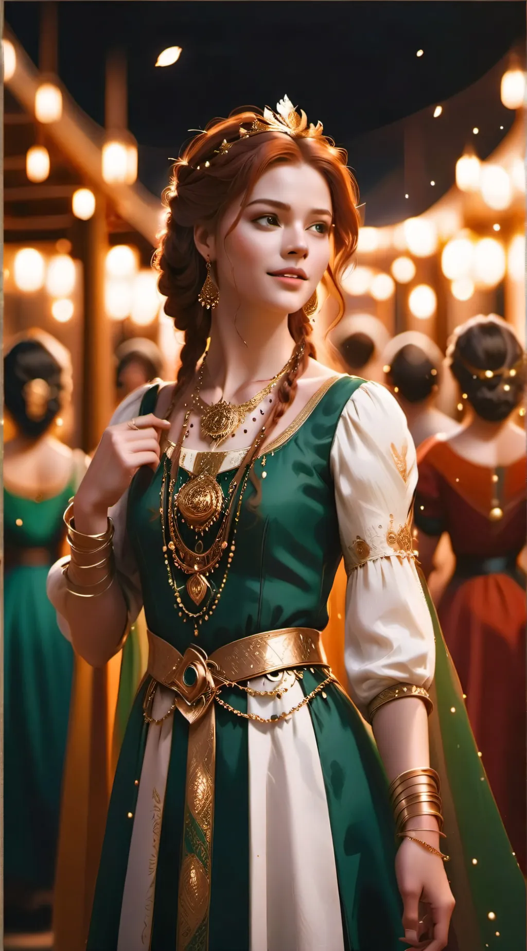 ai character: Scarlett background