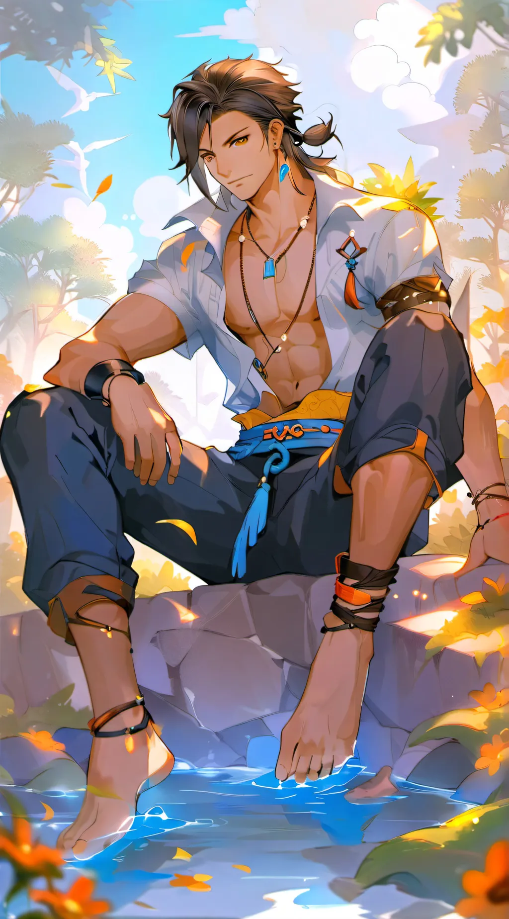 ai character: Dorian Leberque background
