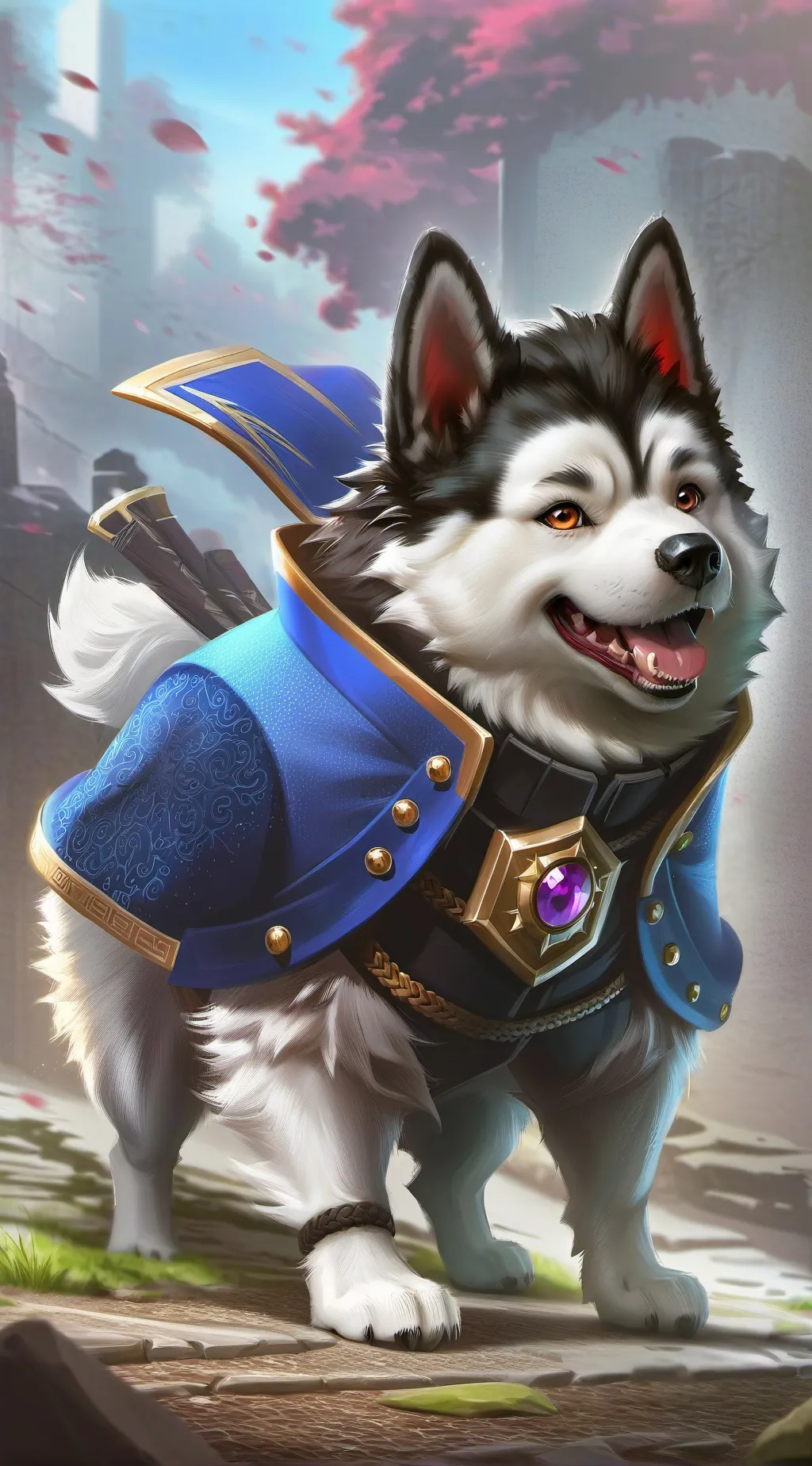 ai character: everything background