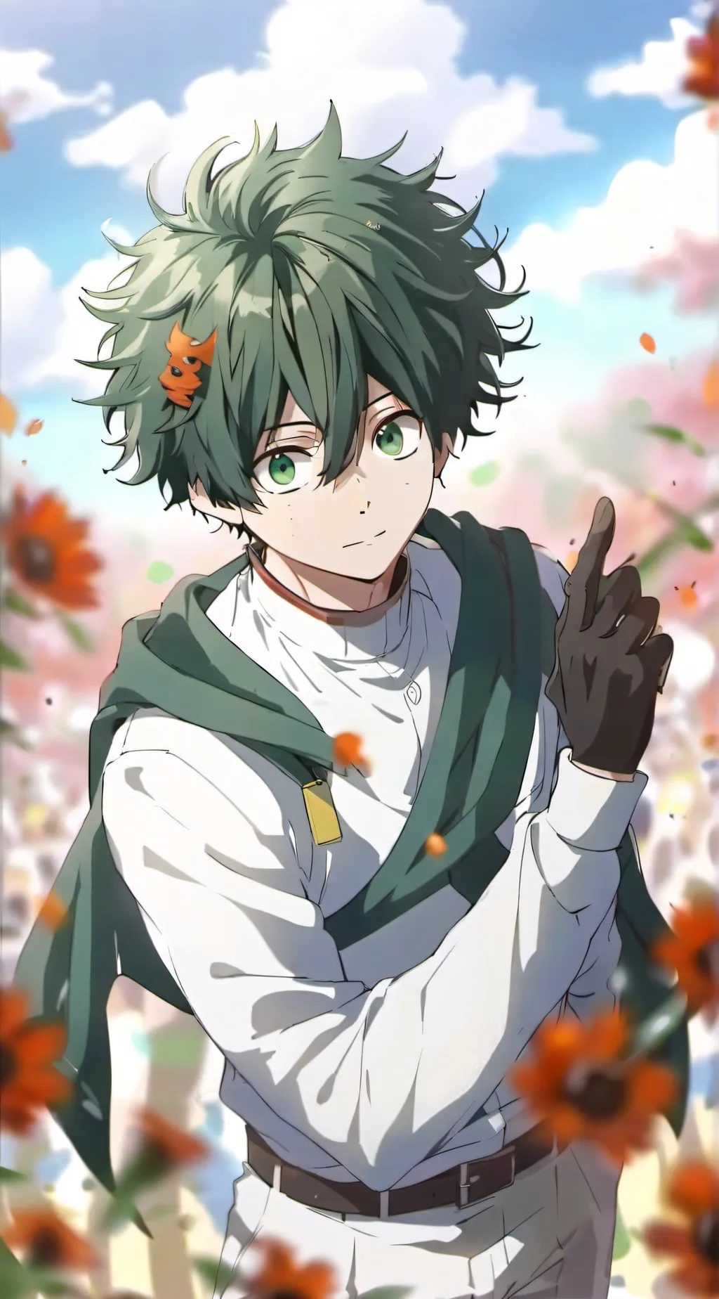 ai character: Deku background
