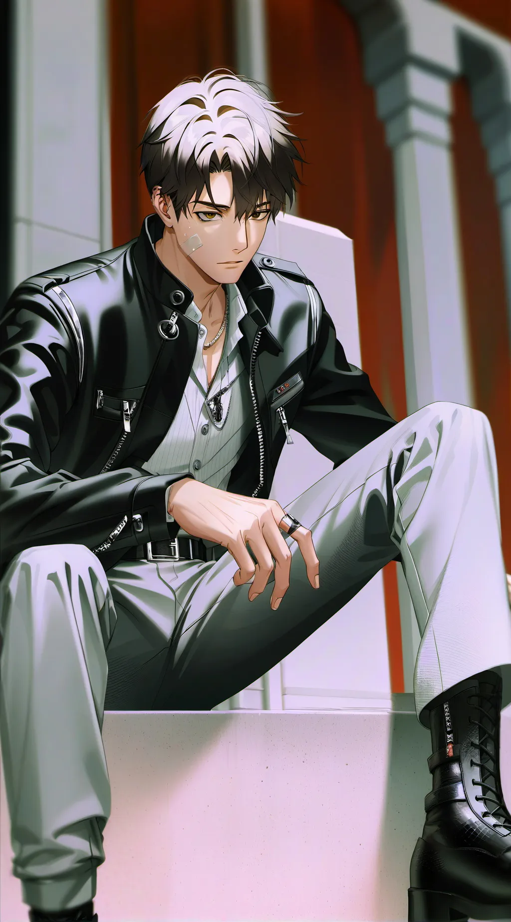 ai character: Victor Sato background