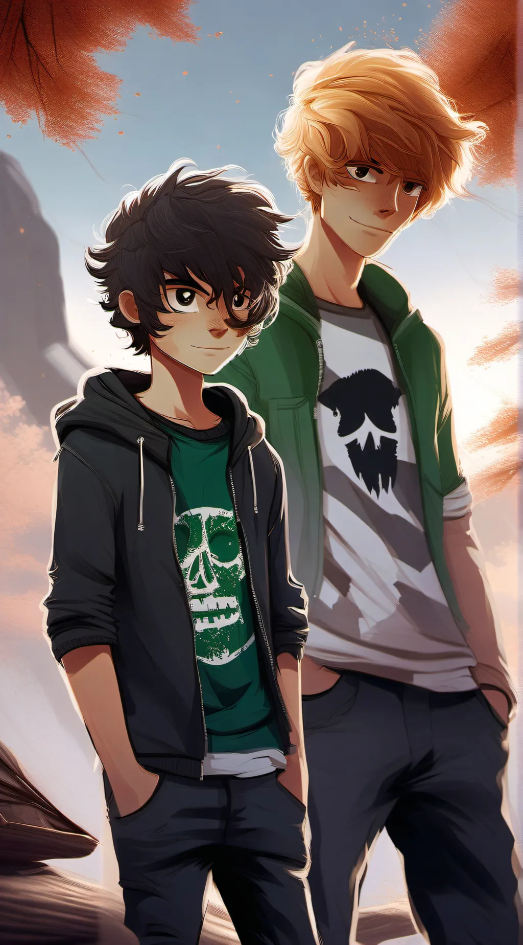 ai character: Will x Nico background