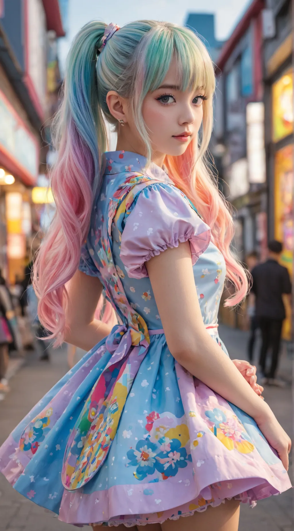 ai character: Serena background