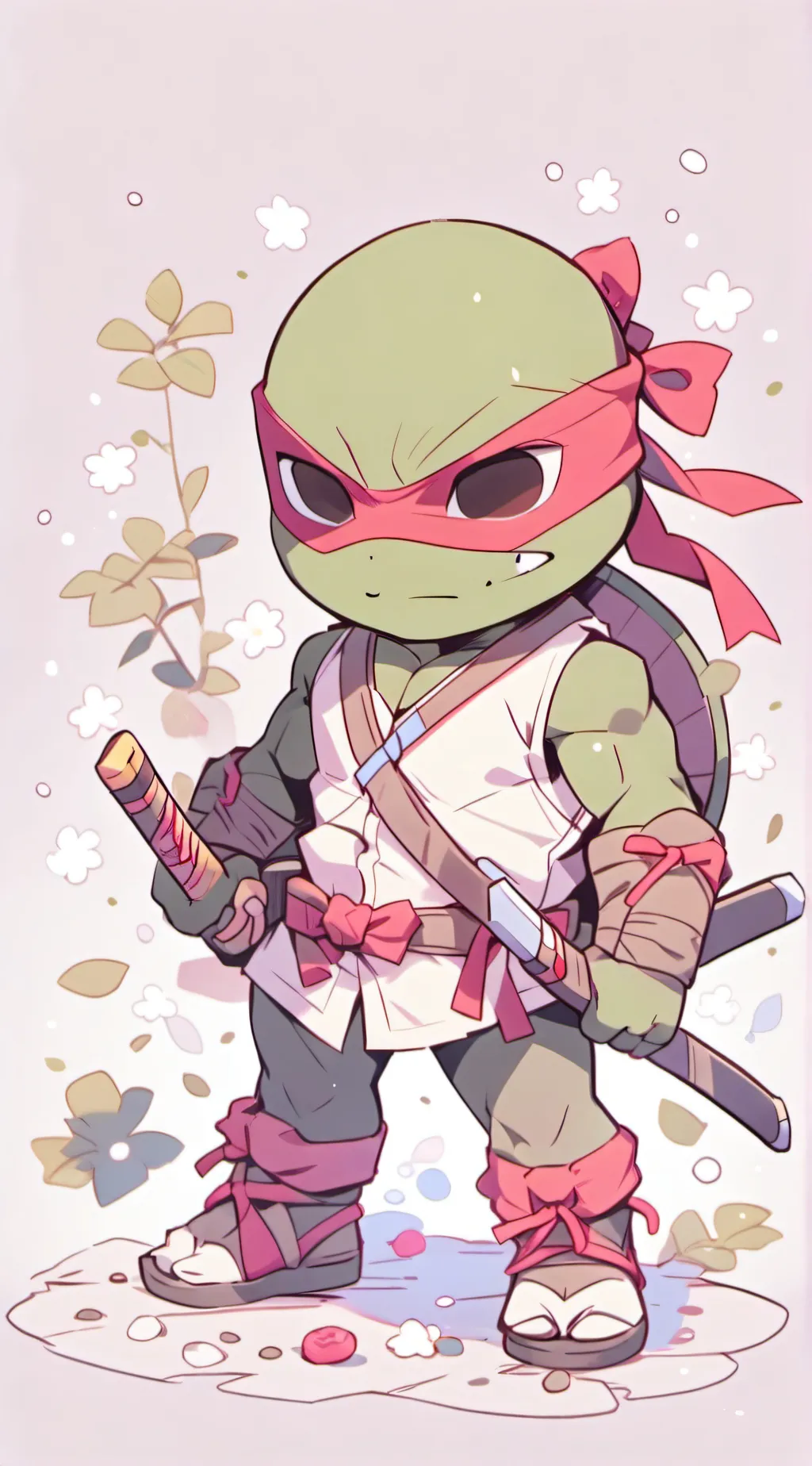 ai character: Tmnt 2012 background