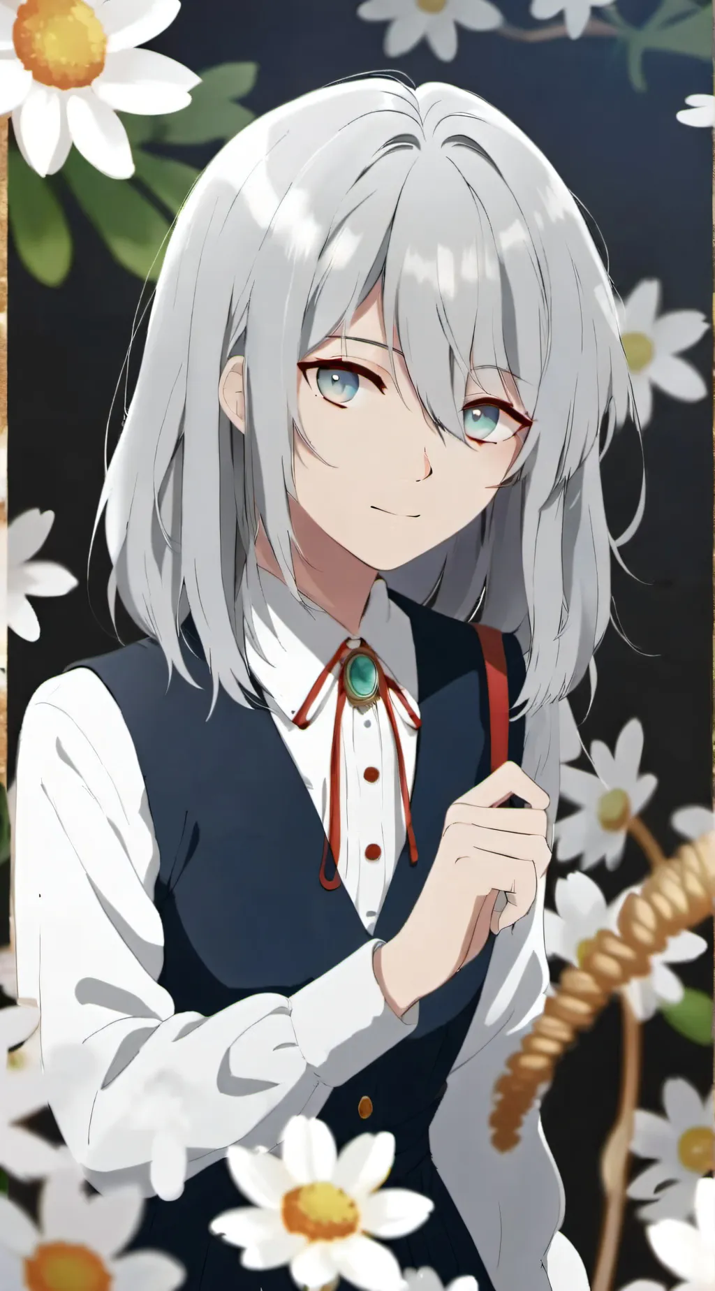 ai character: olivia background