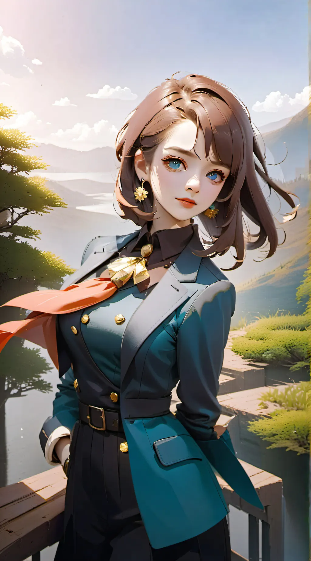ai character: Ariana background