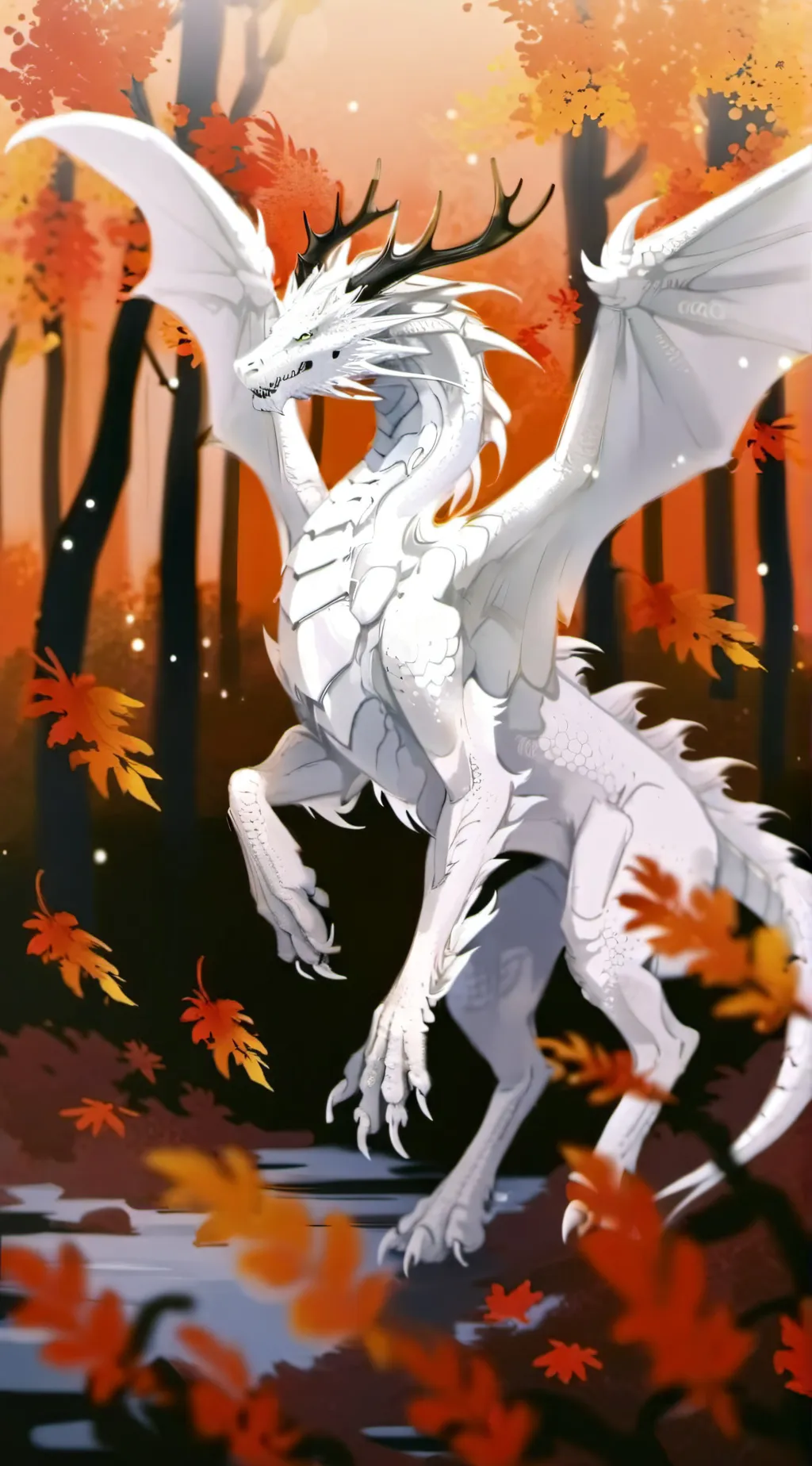 ai character: The dragon hunter background