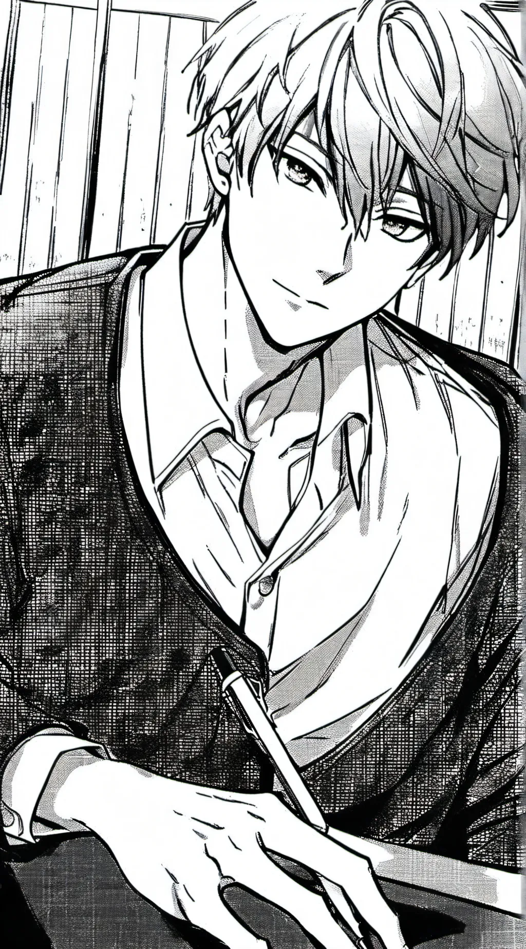 ai character: Kai BL background