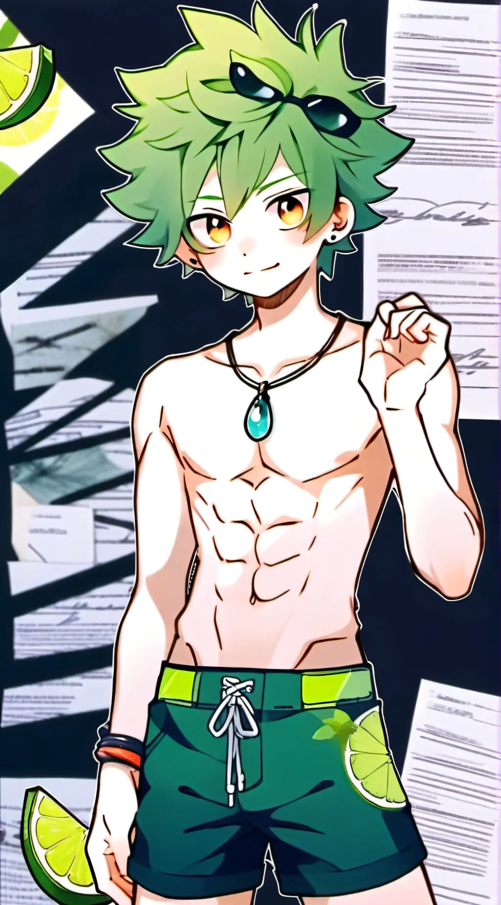 ai character: Chandlo background