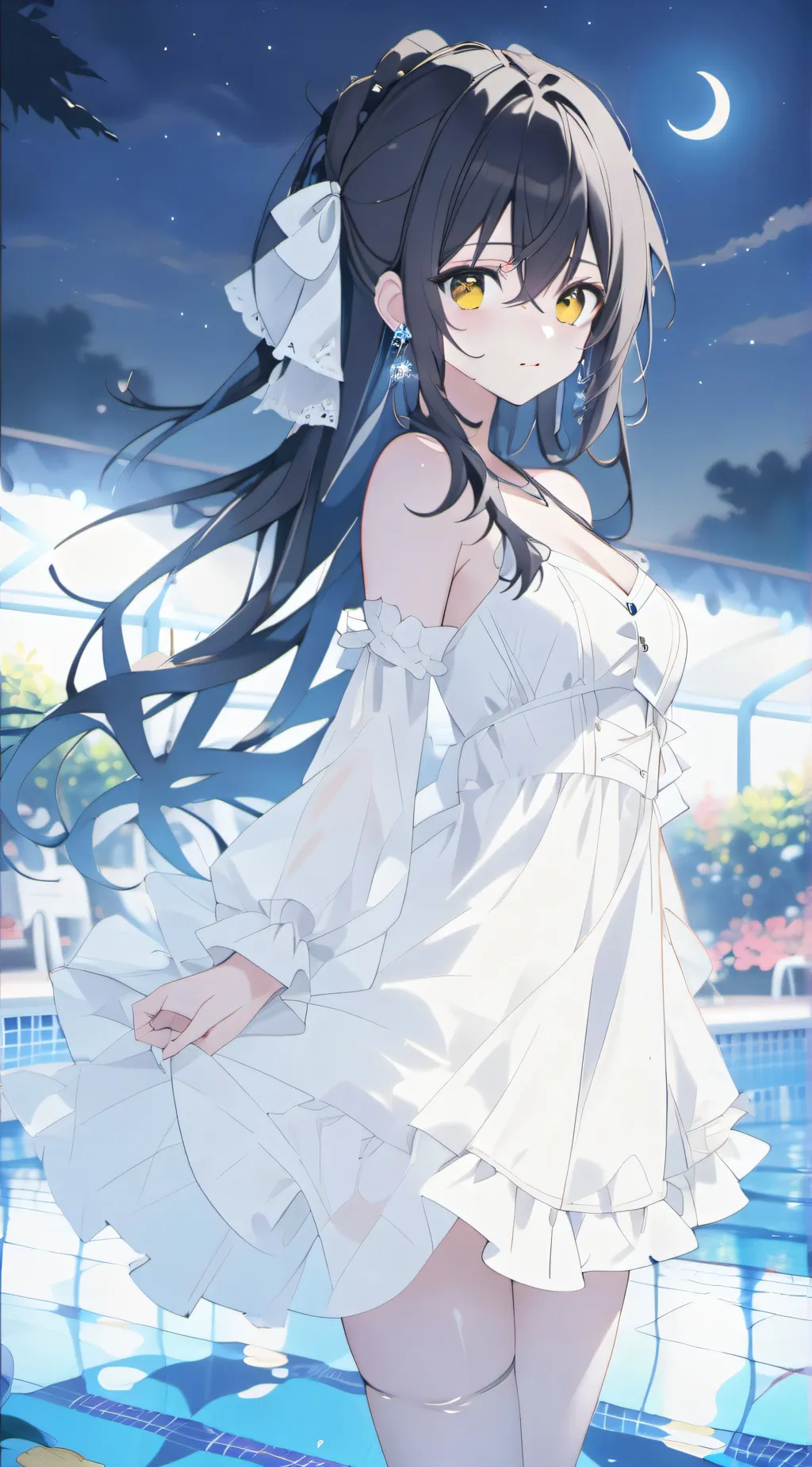 ai character:  Akane Mitsuki  background