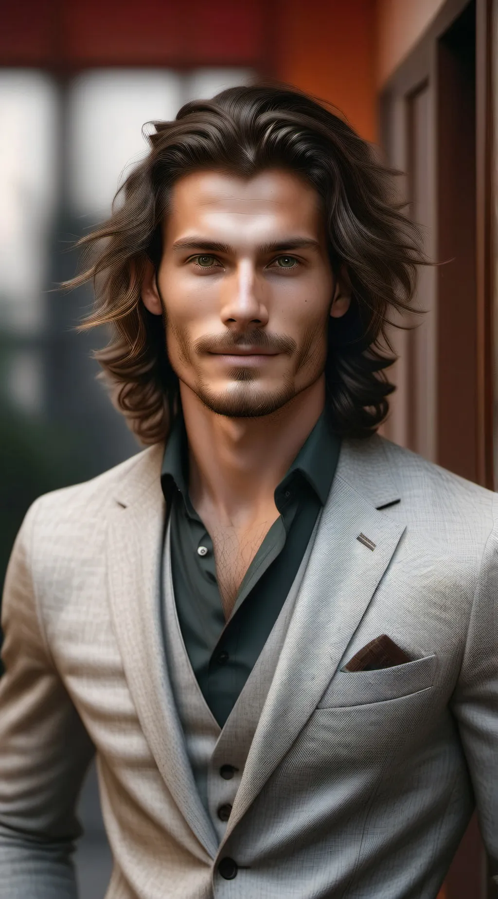 ai character: Clément  background