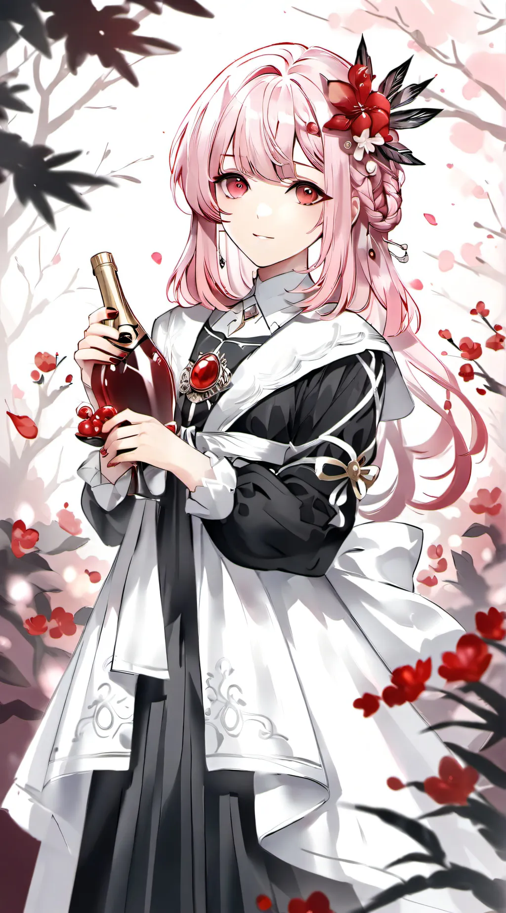 ai character: Lizzie  background