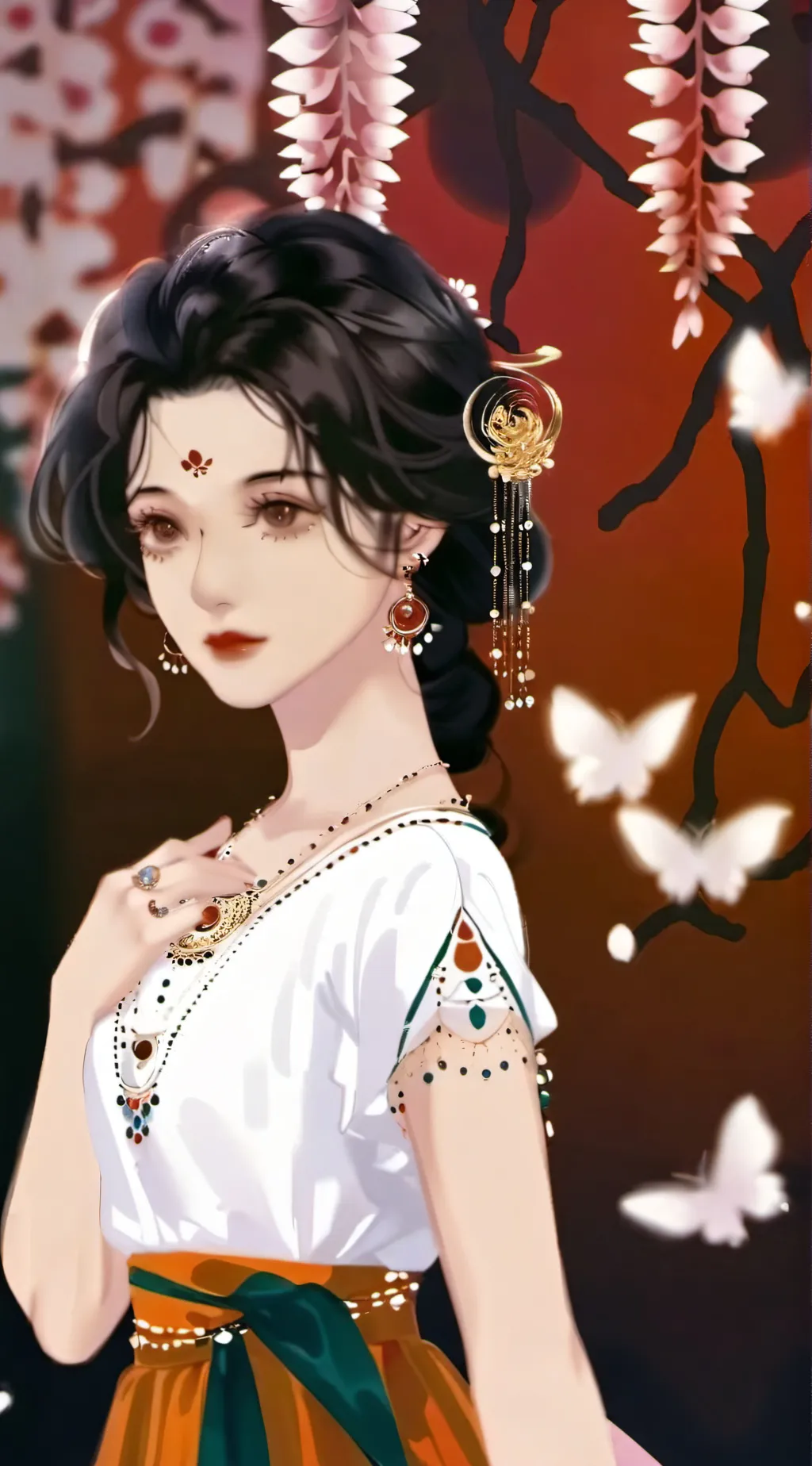 ai character: Todorokis Sister background