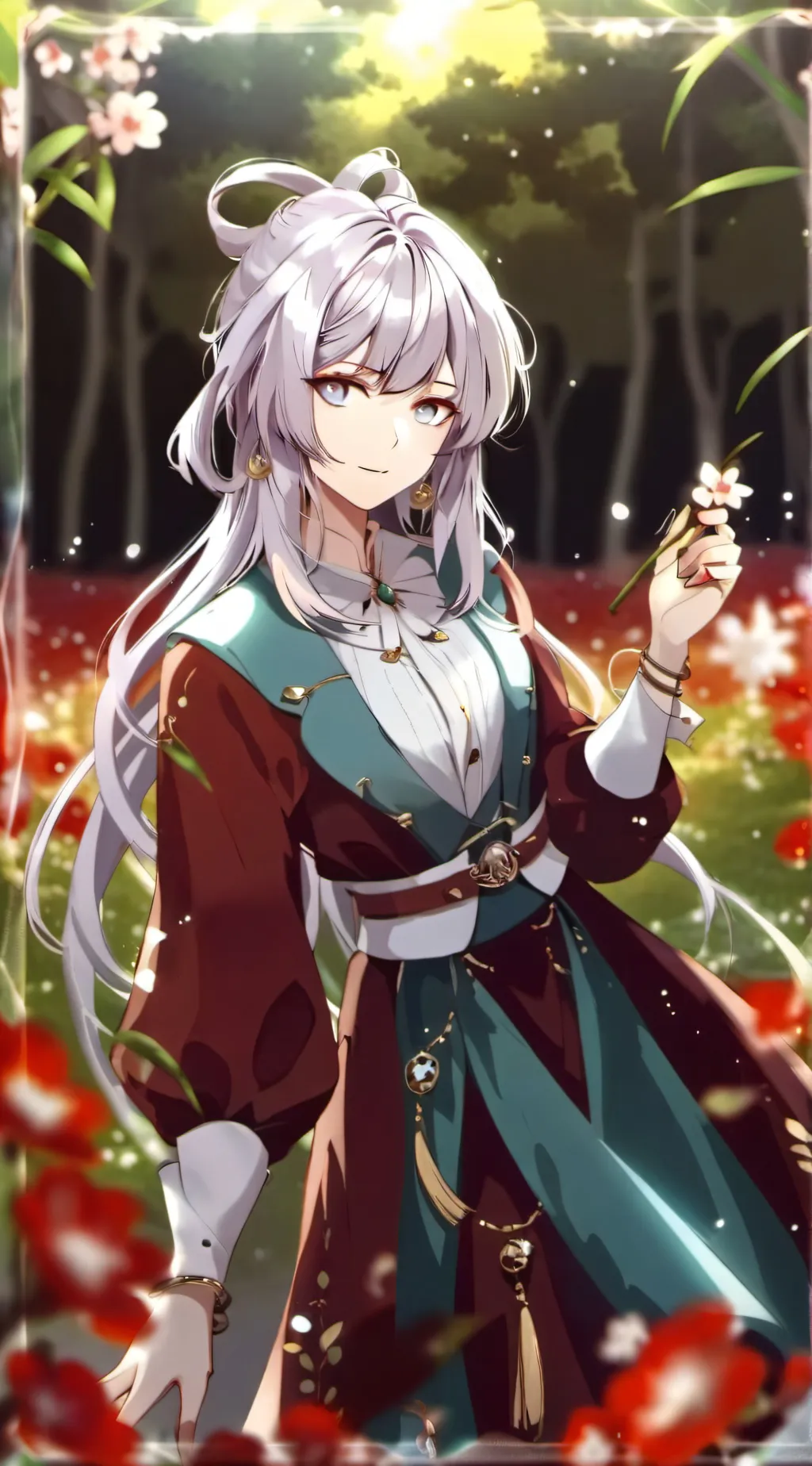 ai character: lily background