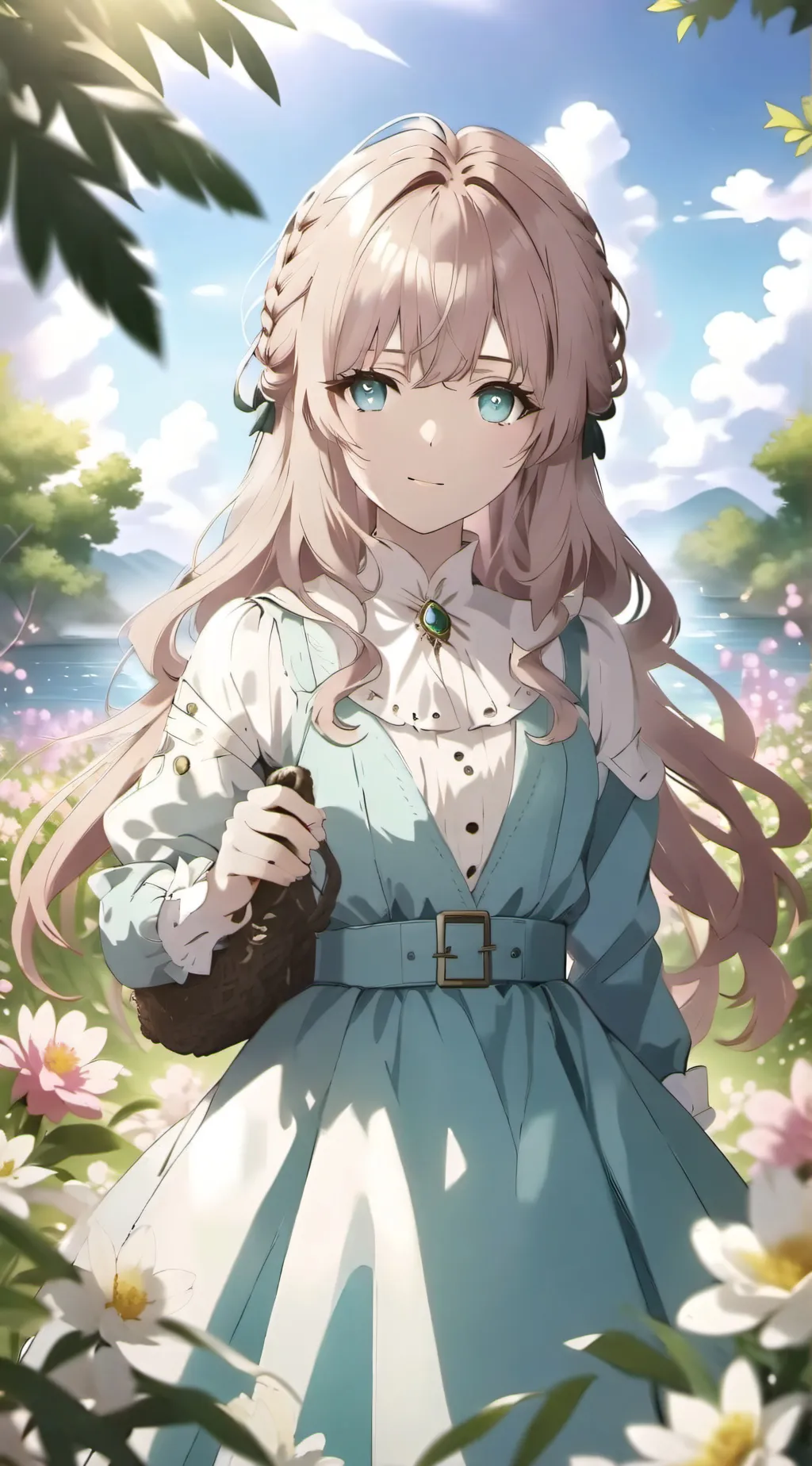 ai character: Erika Itsumi  background