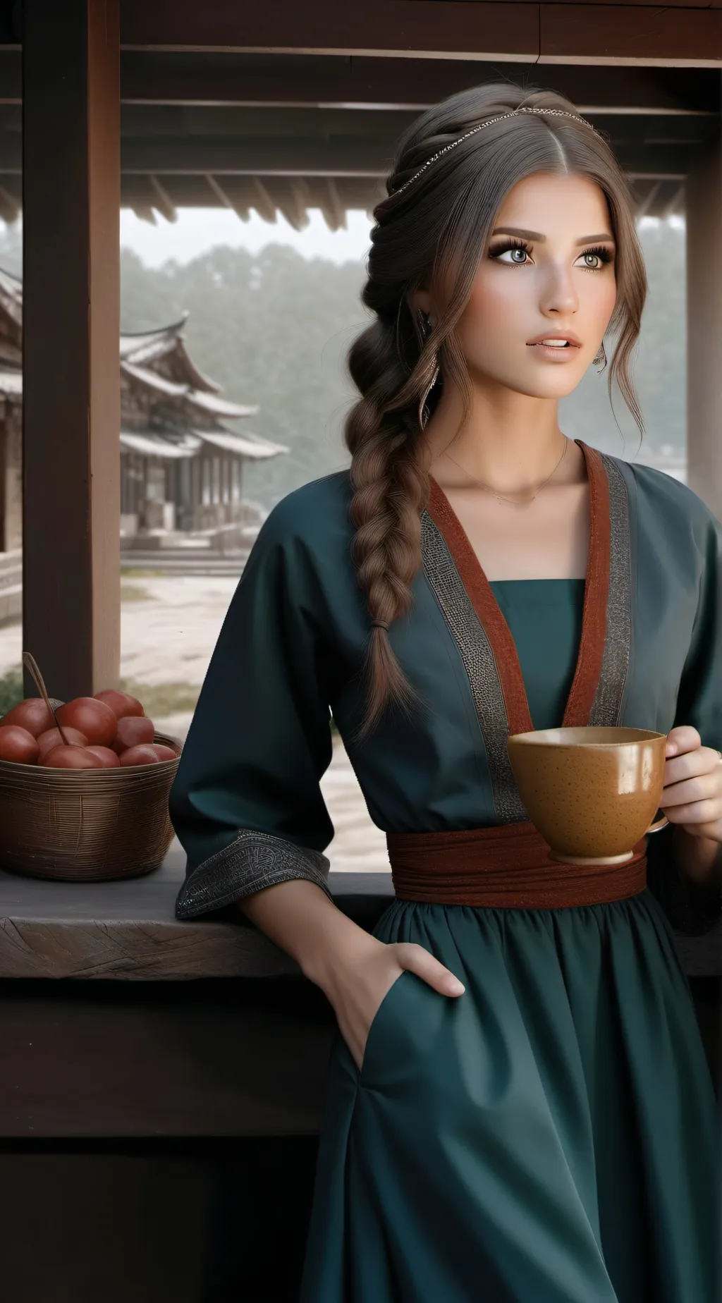 ai character: Brooke monk background