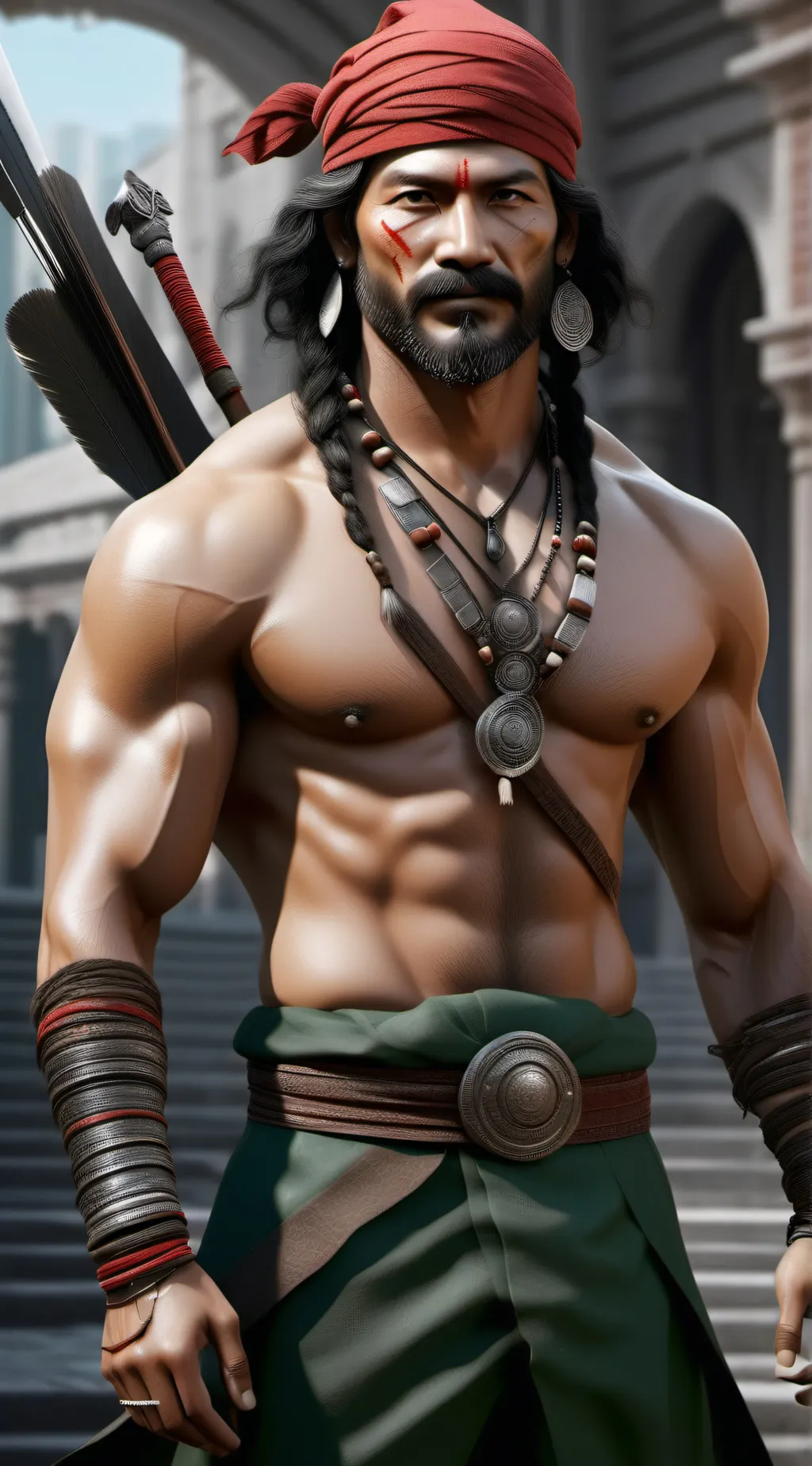 ai character: Infection  background