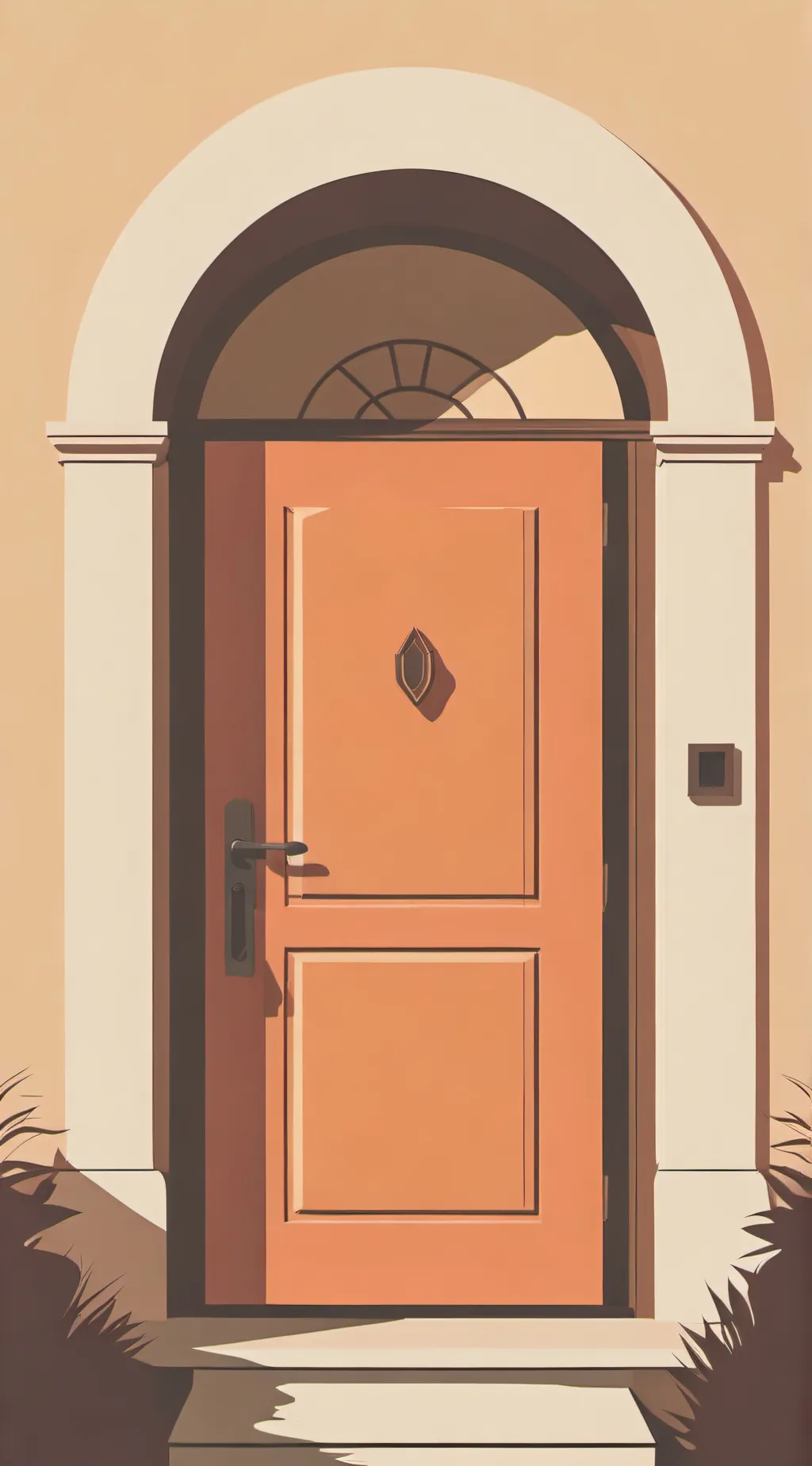 ai character: 👁🚪DOORS🚪👁 background