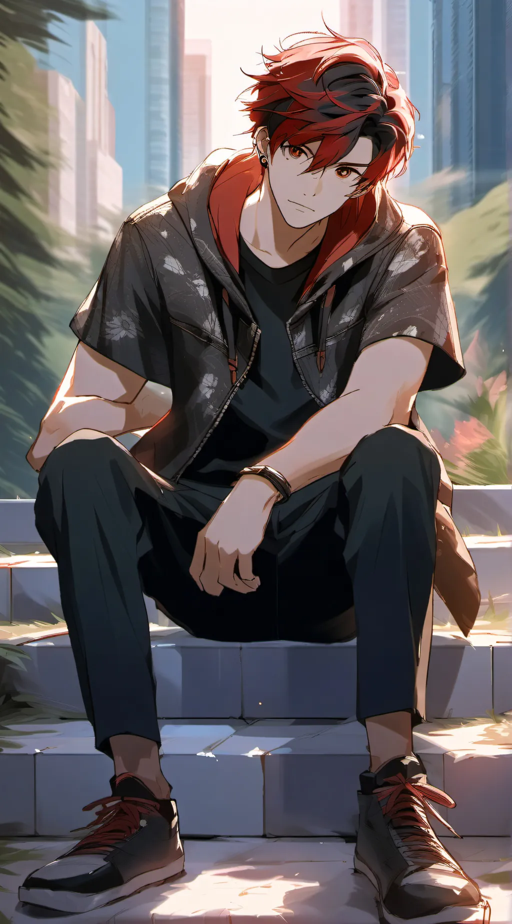 ai character: Gary and karl background
